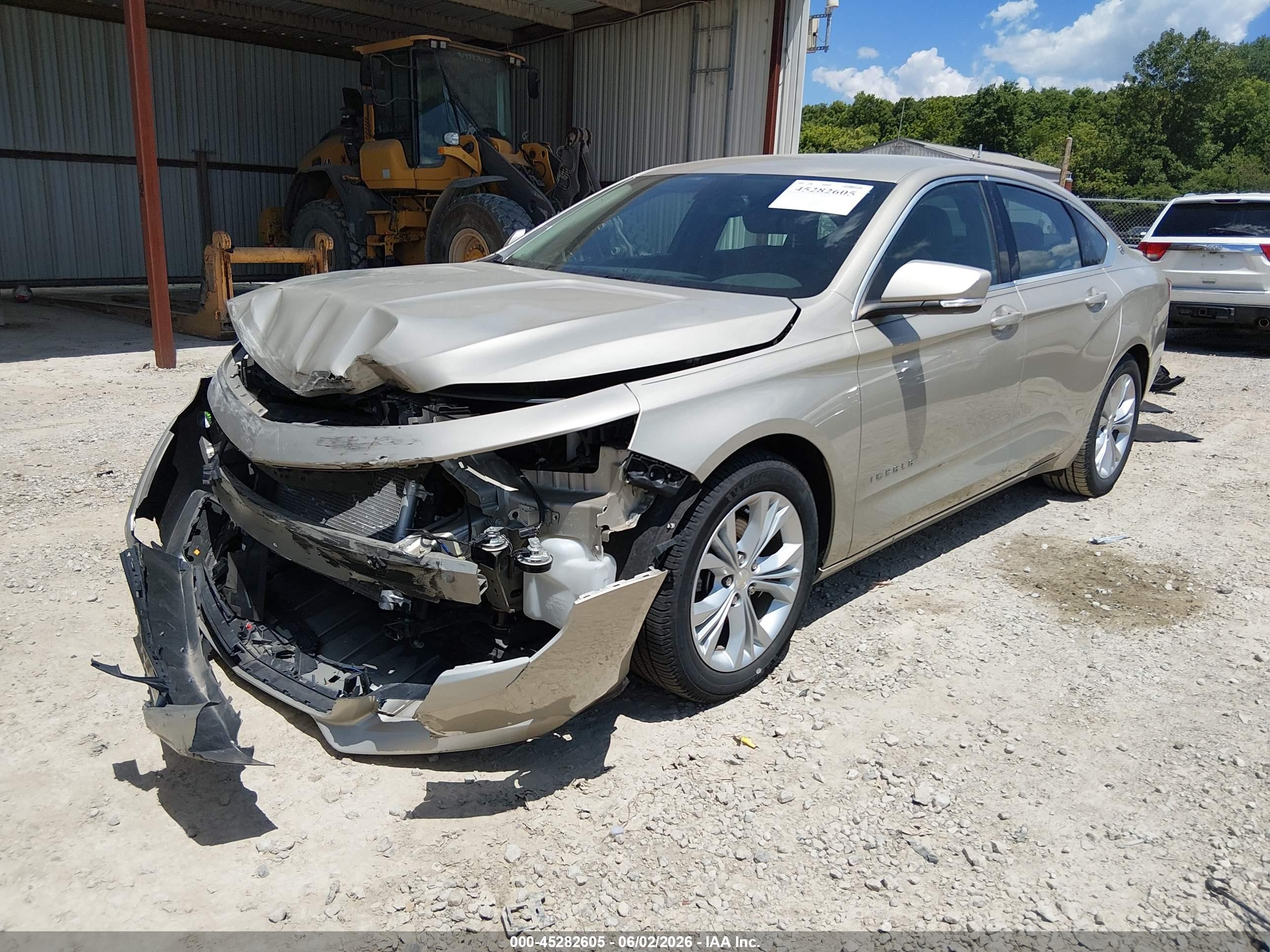 2014 Chevrolet Impala 2lt Beige vin: 2G1125S31E9104246