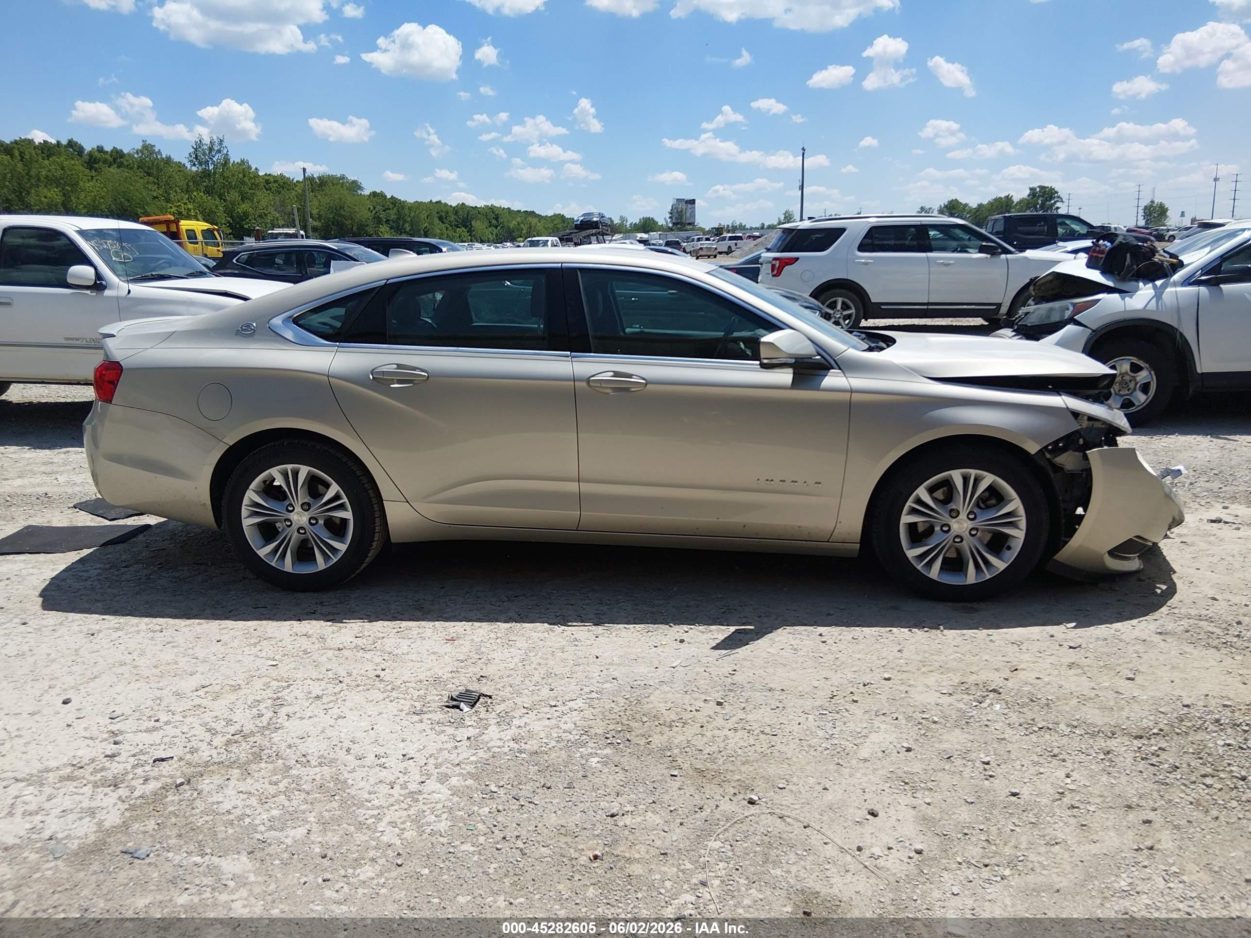 2014 Chevrolet Impala 2lt Beige vin: 2G1125S31E9104246