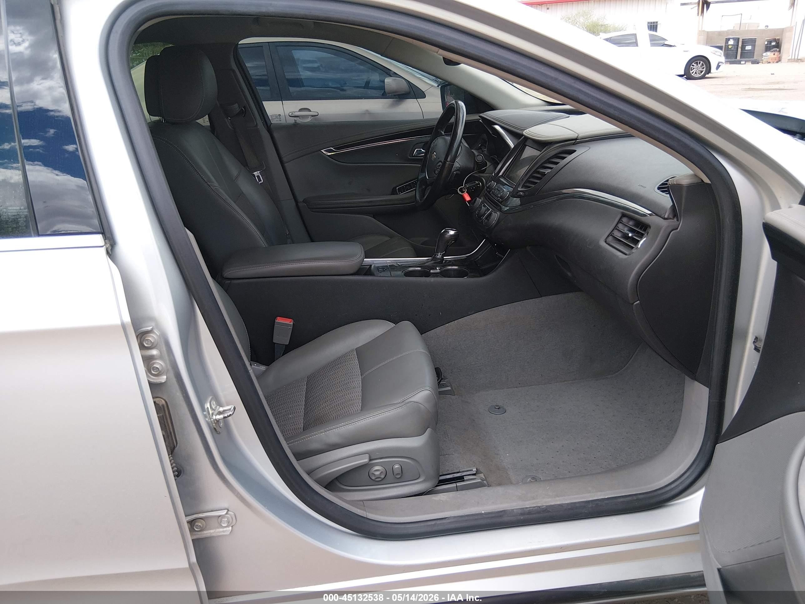 2014 Chevrolet Impala 2lt Silver vin: 2G1125S31E9118664