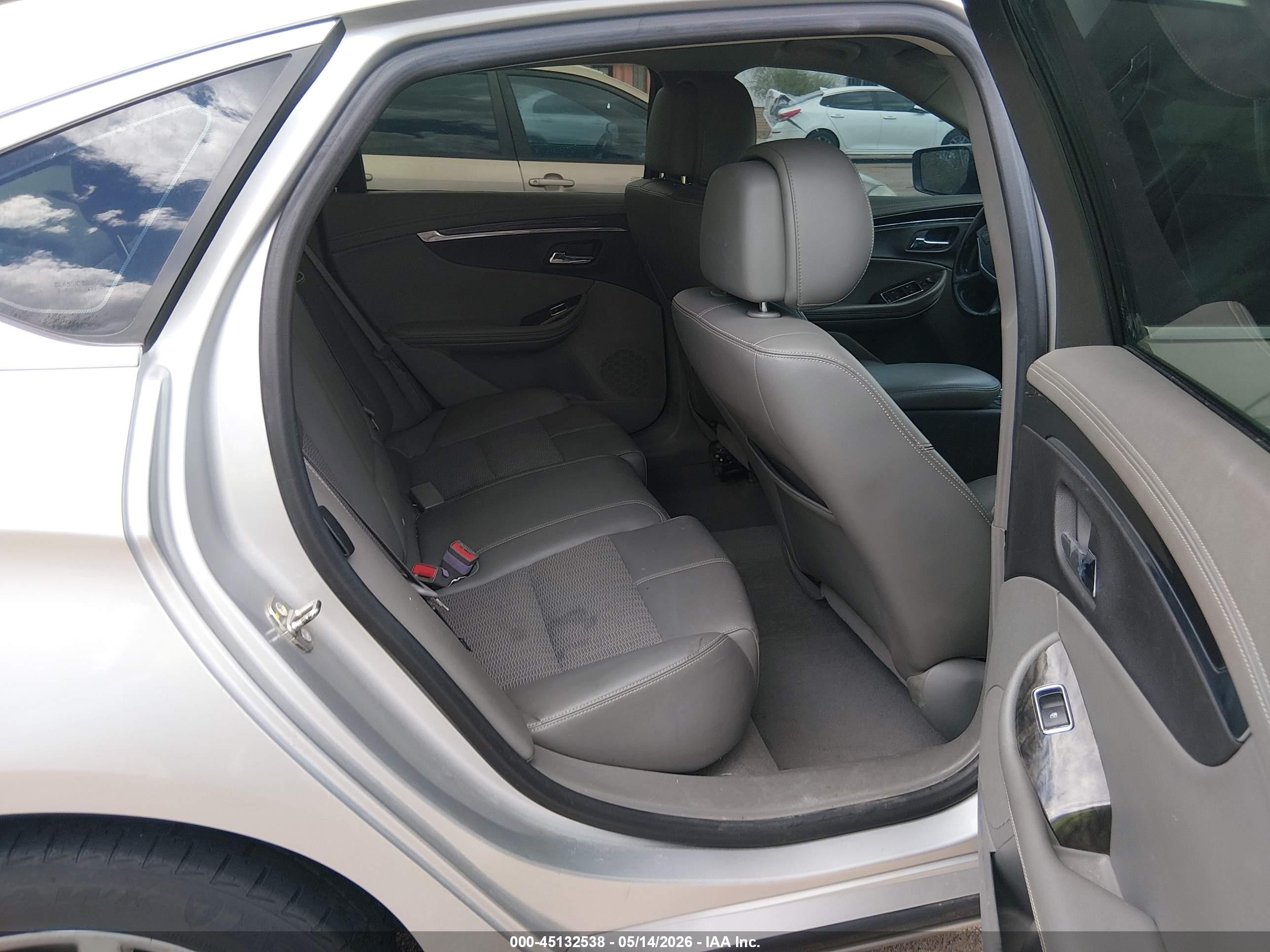 2014 Chevrolet Impala 2lt Silver vin: 2G1125S31E9118664
