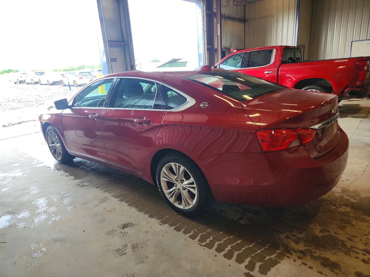 2014 Chevrolet Impala Lt Red vin: 2G1125S31E9139384