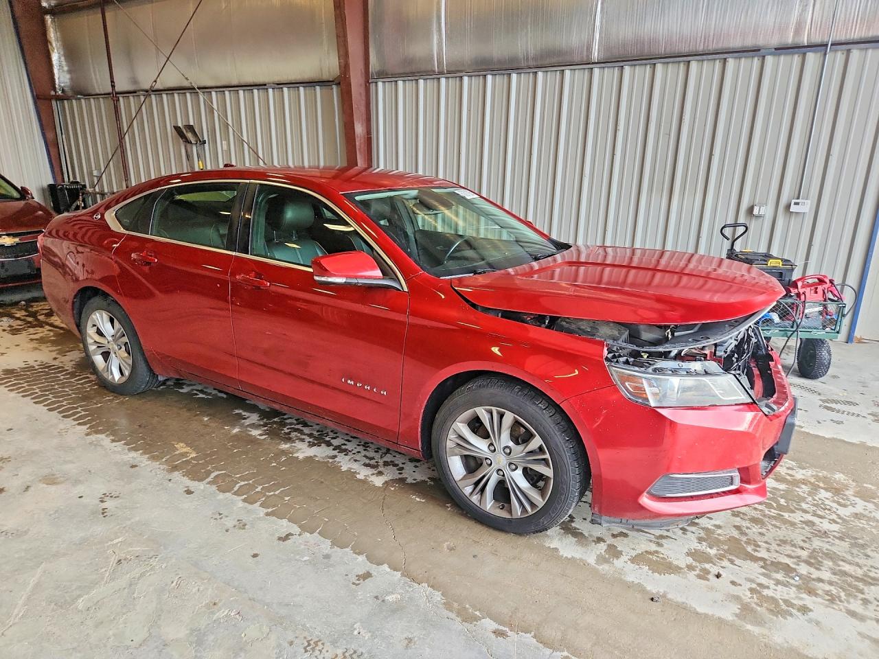 2014 Chevrolet Impala Lt Red vin: 2G1125S31E9139384