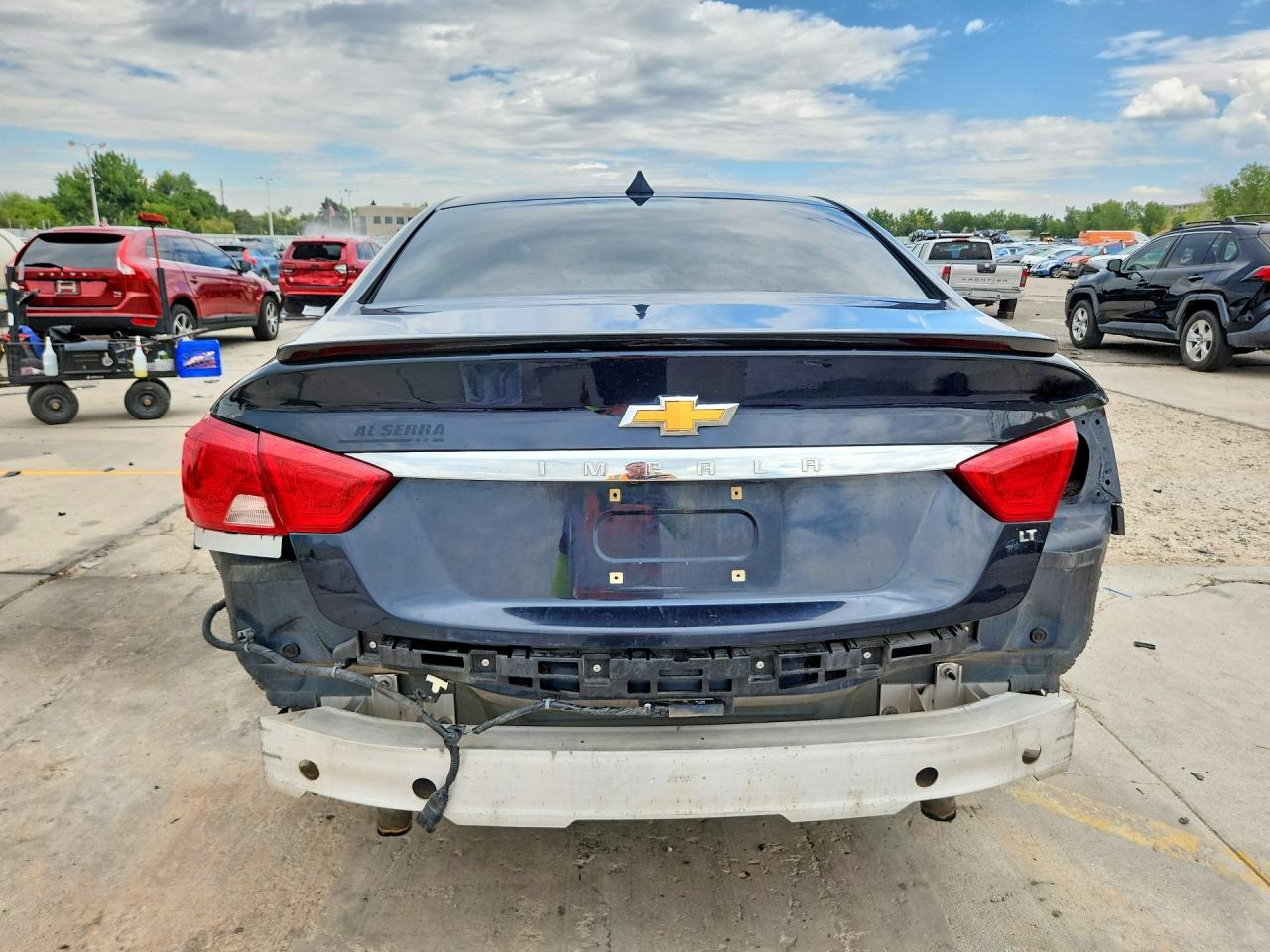 2014 Chevrolet Impala Lt Blue vin: 2G1125S31E9144469