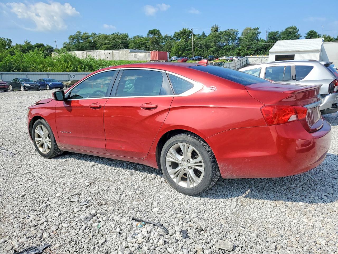 2014 Chevrolet Impala Lt Red vin: 2G1125S31E9150787