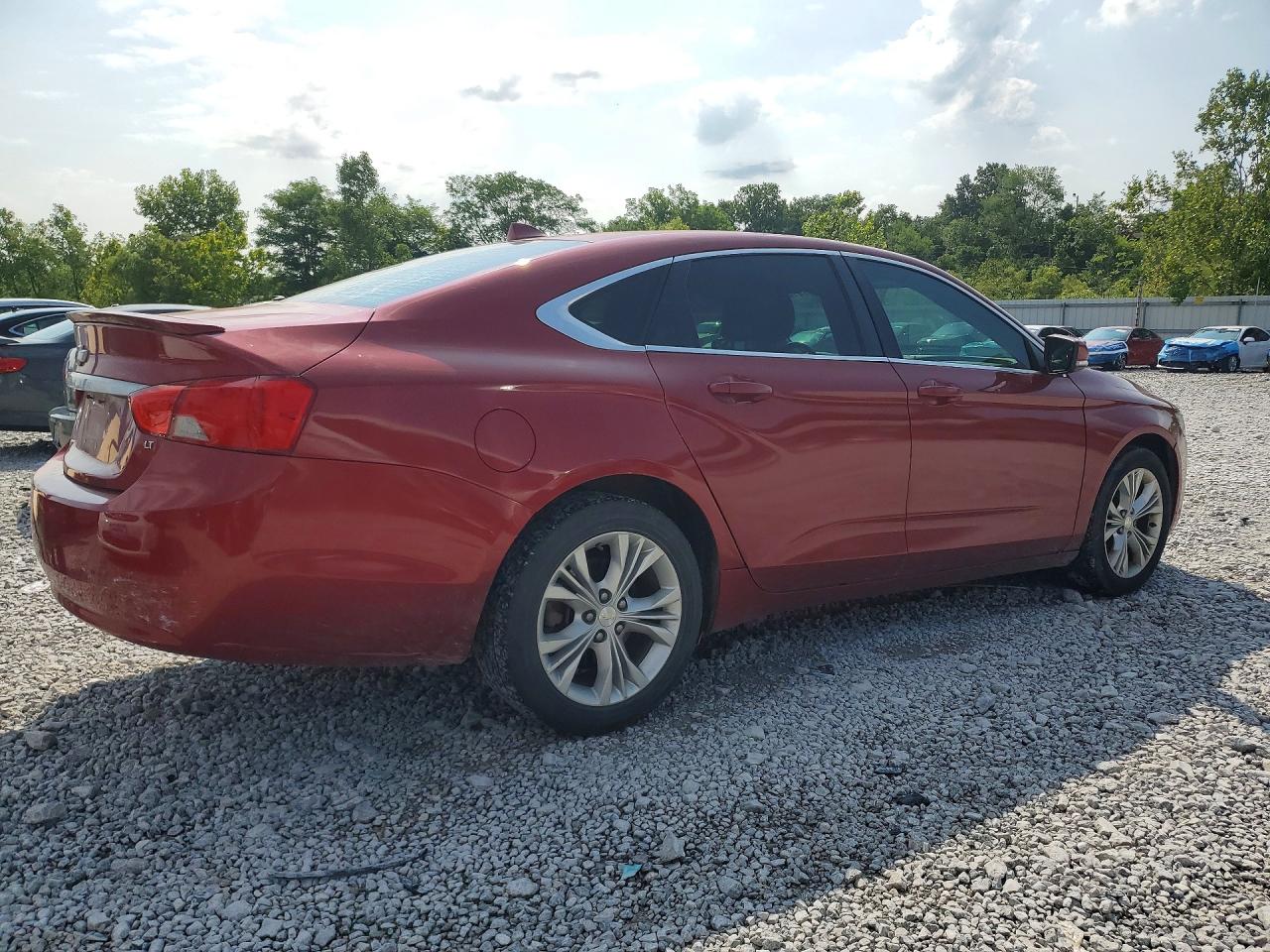 2014 Chevrolet Impala Lt Red vin: 2G1125S31E9150787