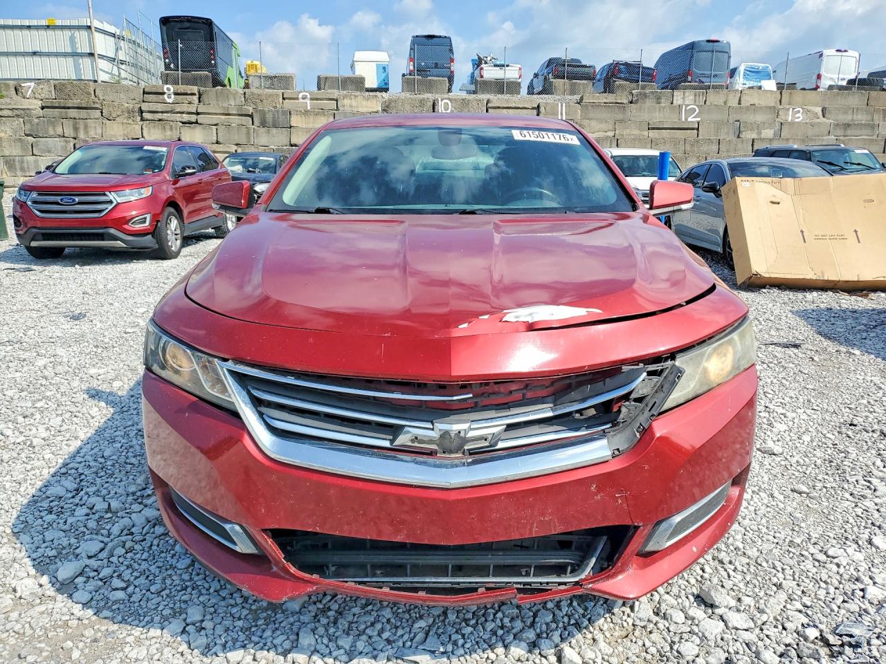 2014 Chevrolet Impala Lt Red vin: 2G1125S31E9150787