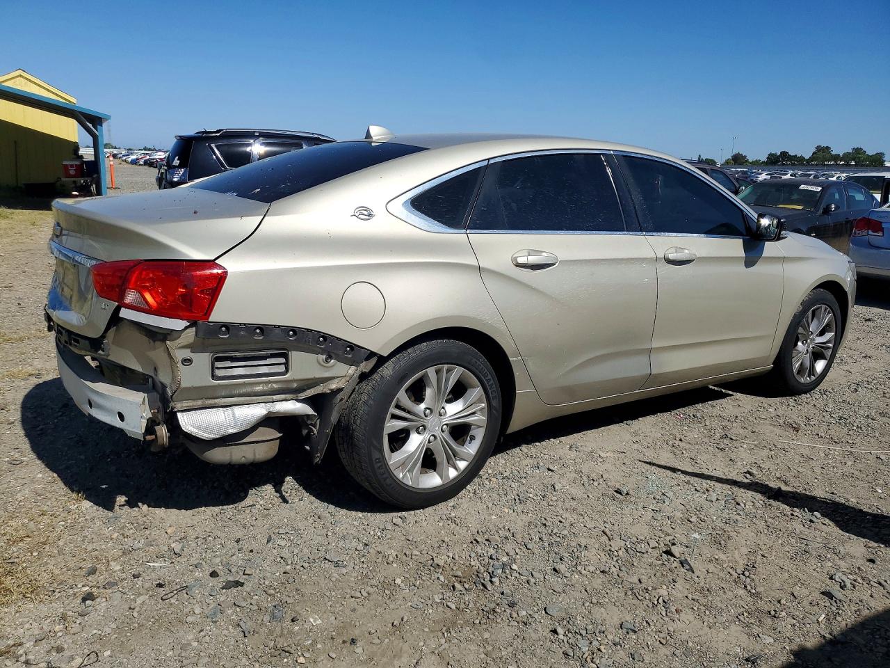 2014 Chevrolet Impala Lt Gold vin: 2G1125S31E9155956