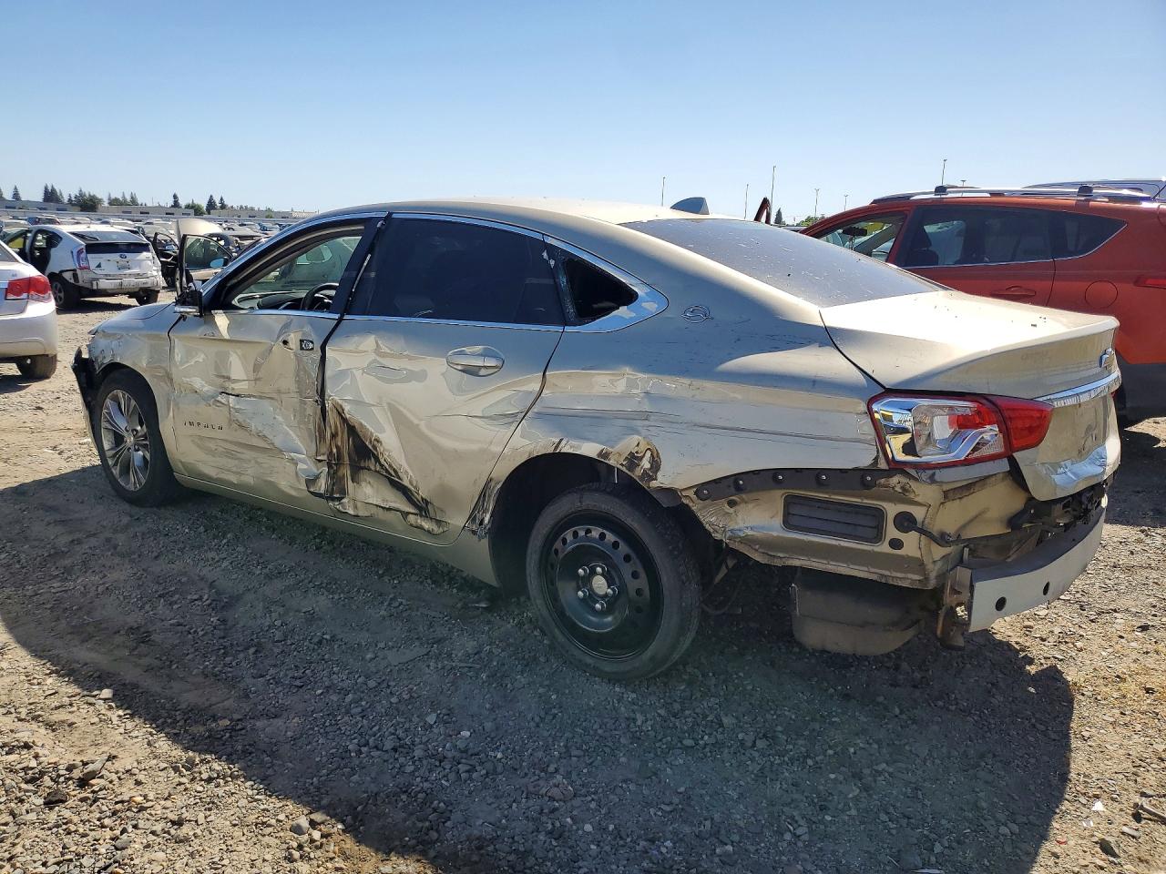 2014 Chevrolet Impala Lt Gold vin: 2G1125S31E9155956