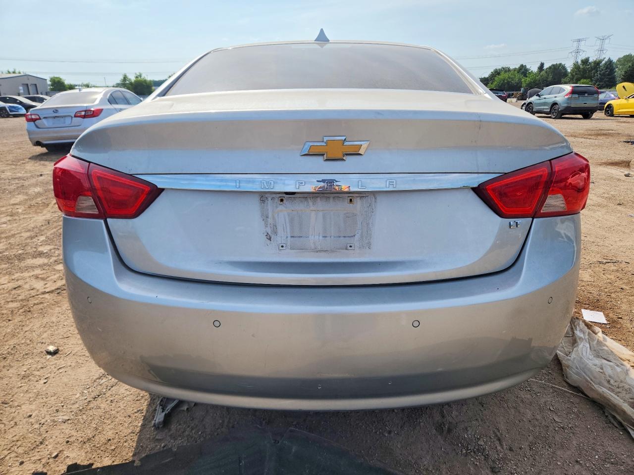 2014 Chevrolet Impala Lt Silver vin: 2G1125S31E9171347