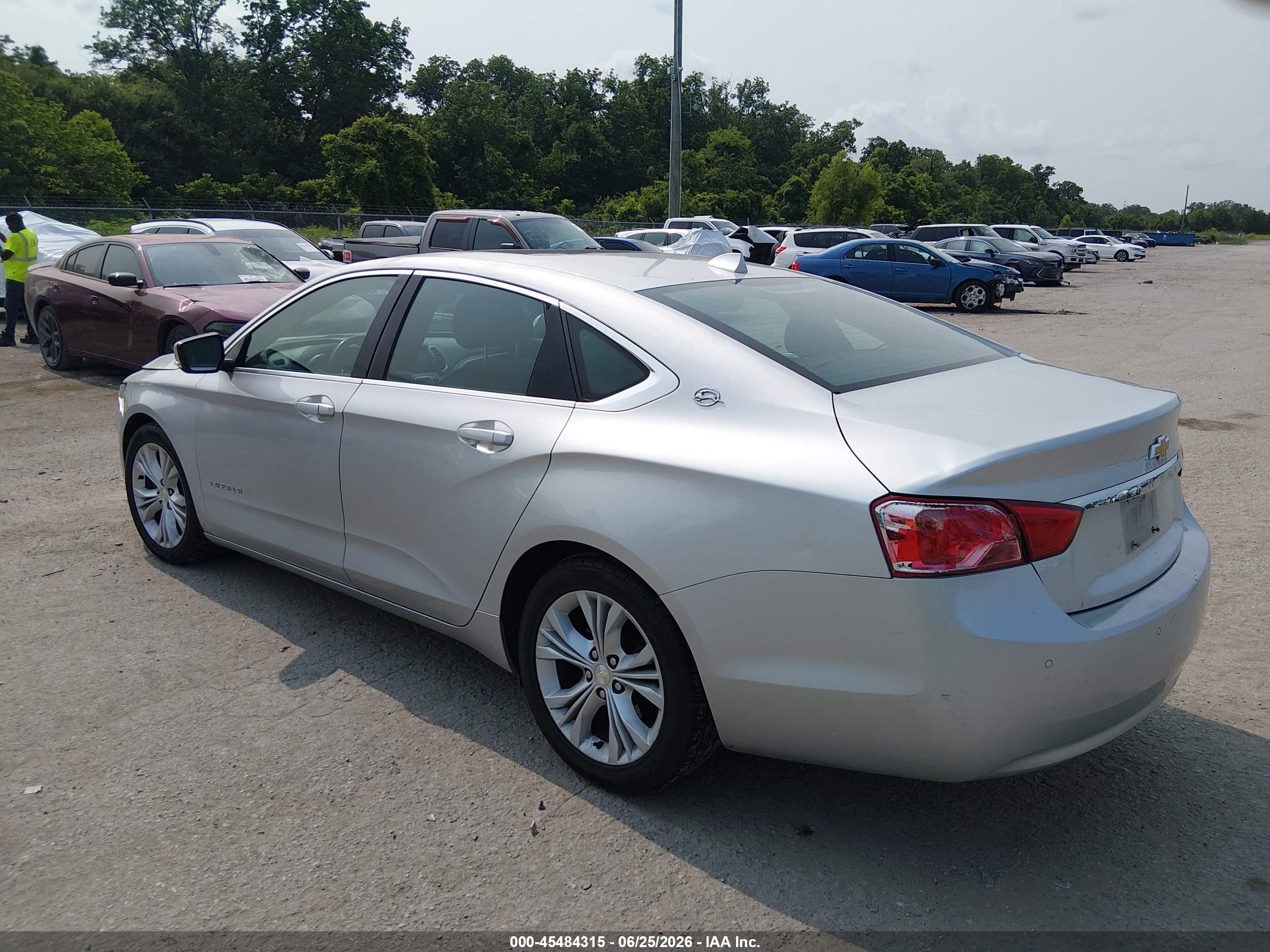 2014 Chevrolet Impala 2lt Silver vin: 2G1125S31E9239789
