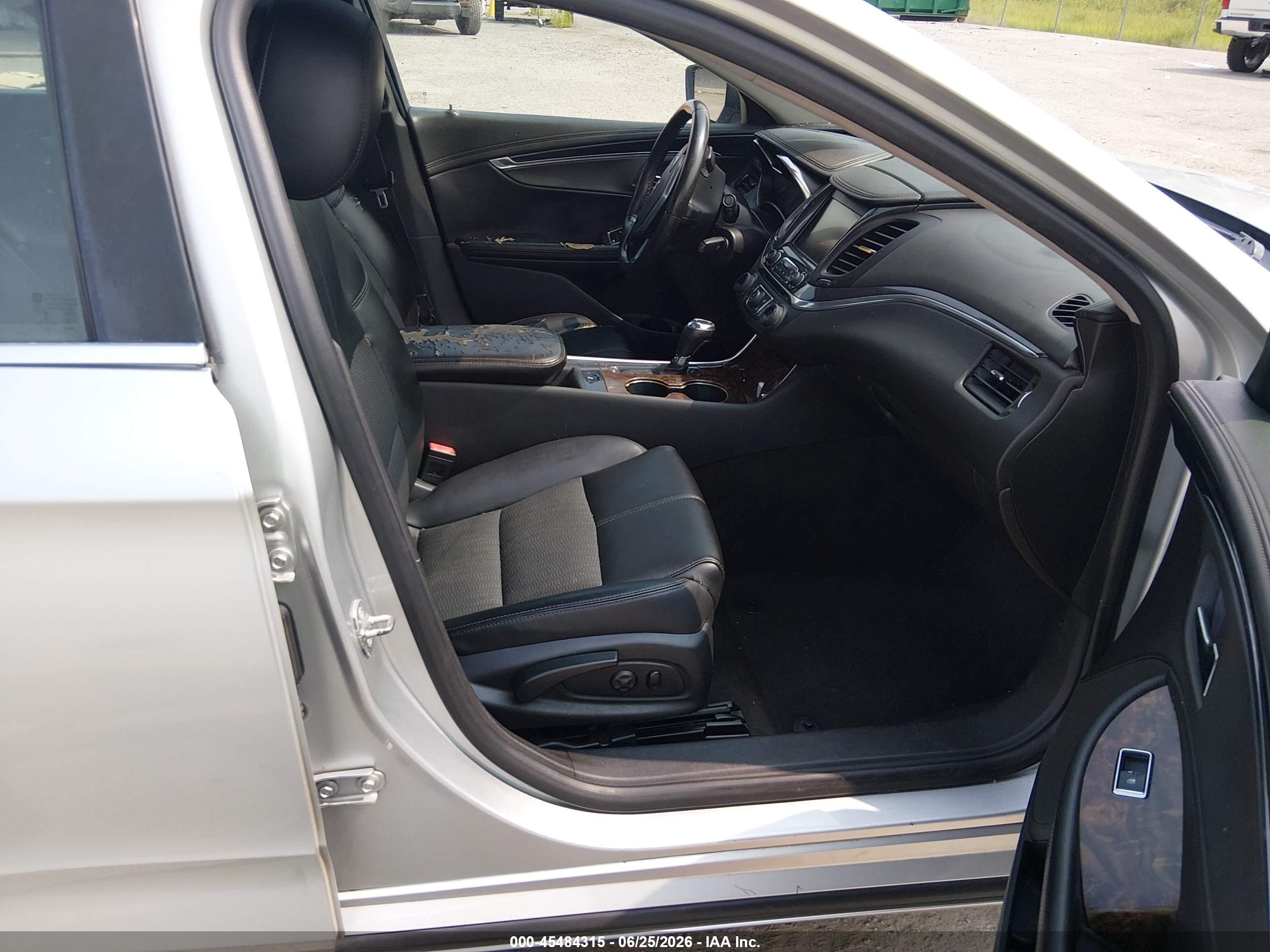 2014 Chevrolet Impala 2lt Silver vin: 2G1125S31E9239789