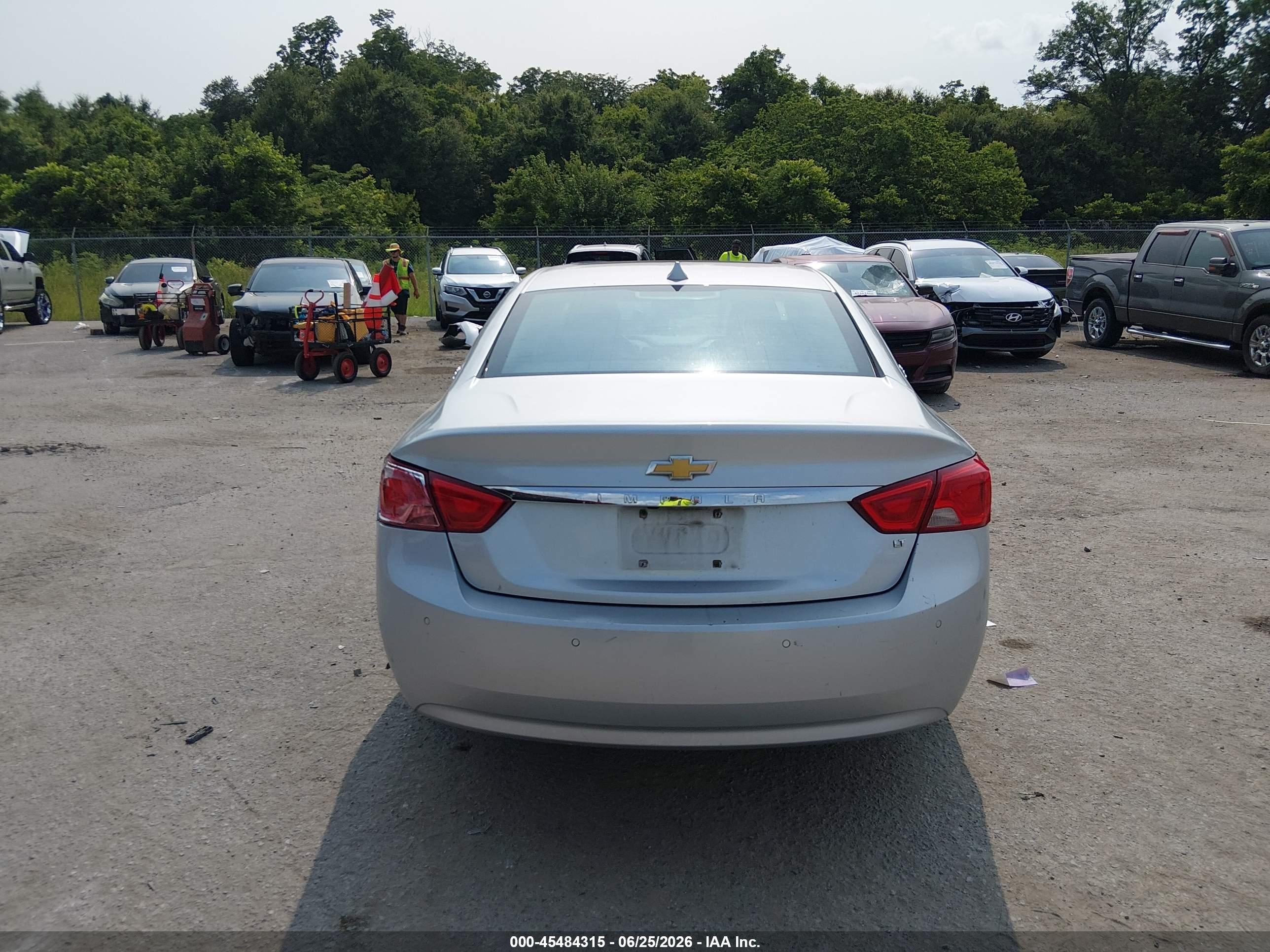 2014 Chevrolet Impala 2lt Silver vin: 2G1125S31E9239789