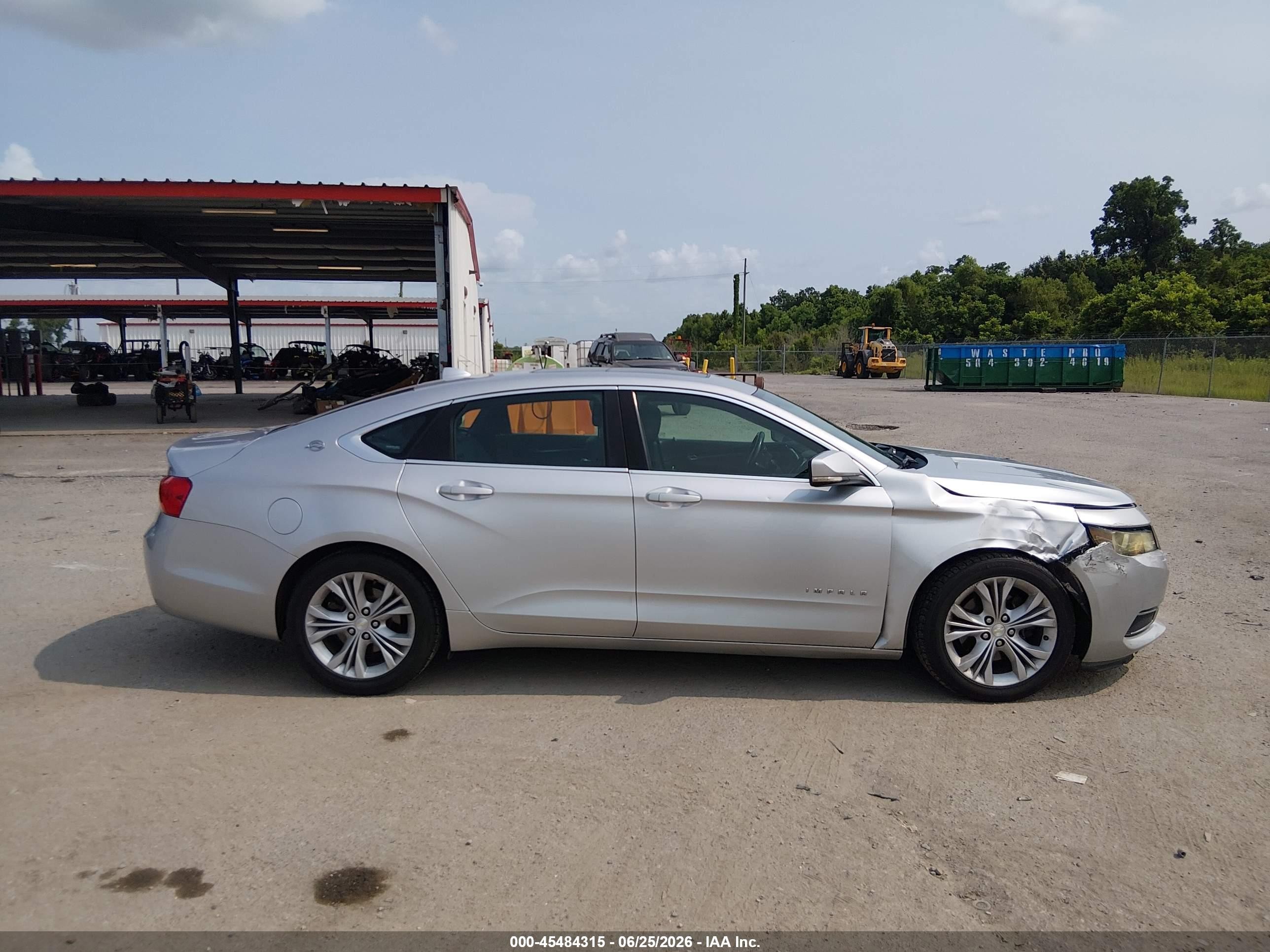 2014 Chevrolet Impala 2lt Silver vin: 2G1125S31E9239789