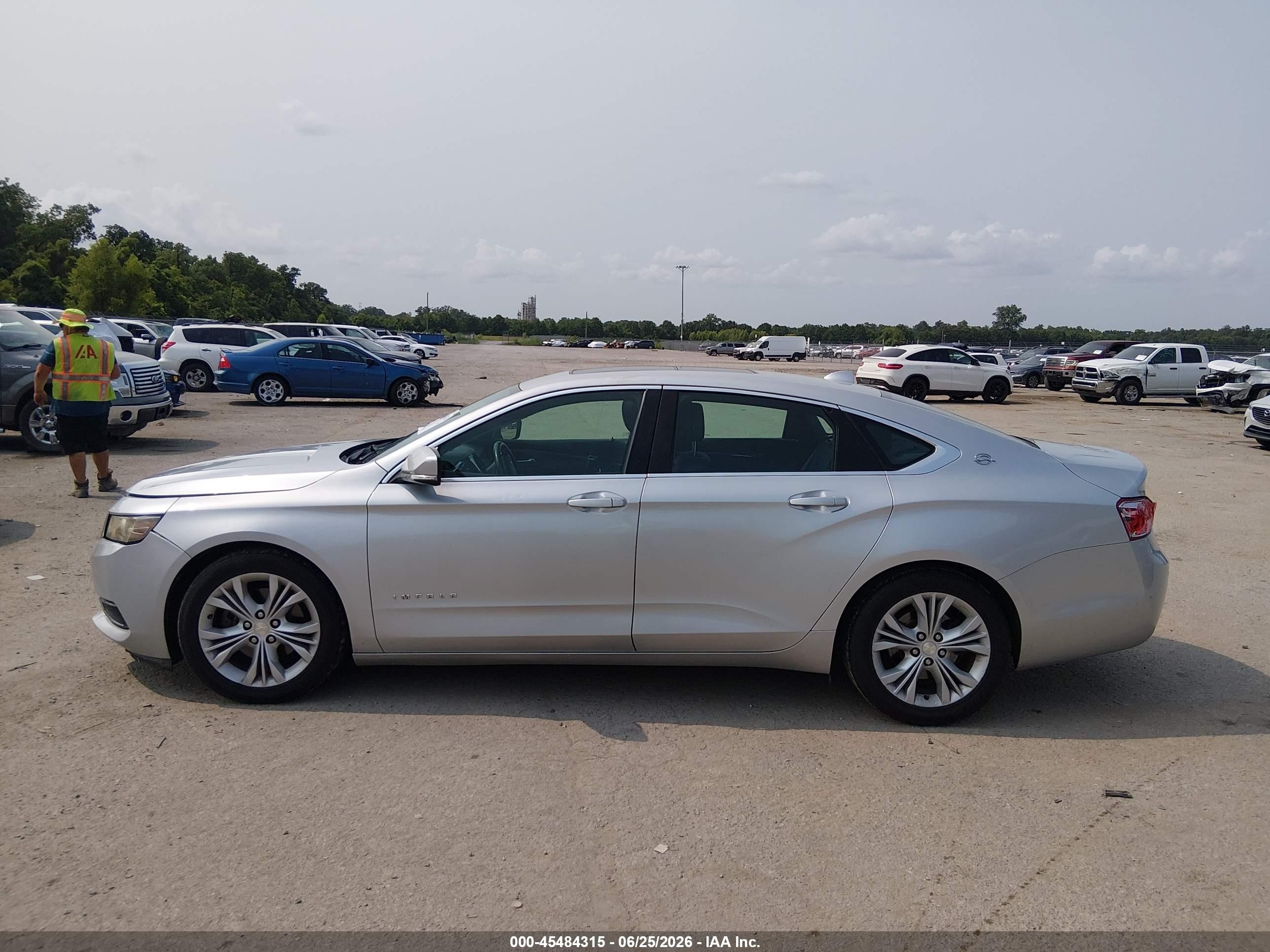 2014 Chevrolet Impala 2lt Silver vin: 2G1125S31E9239789