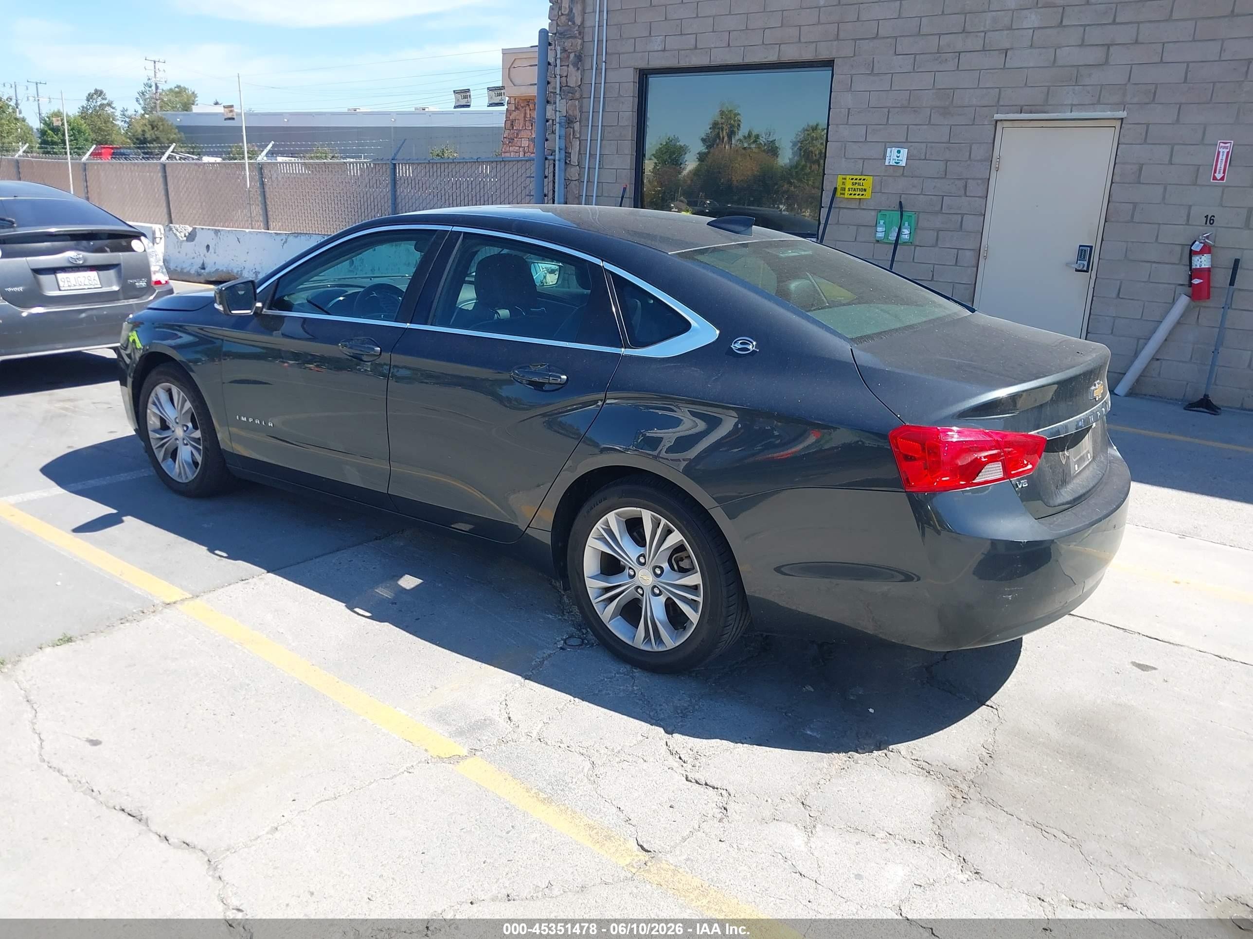 2015 Chevrolet Impala 2lt Black vin: 2G1125S31F9107200