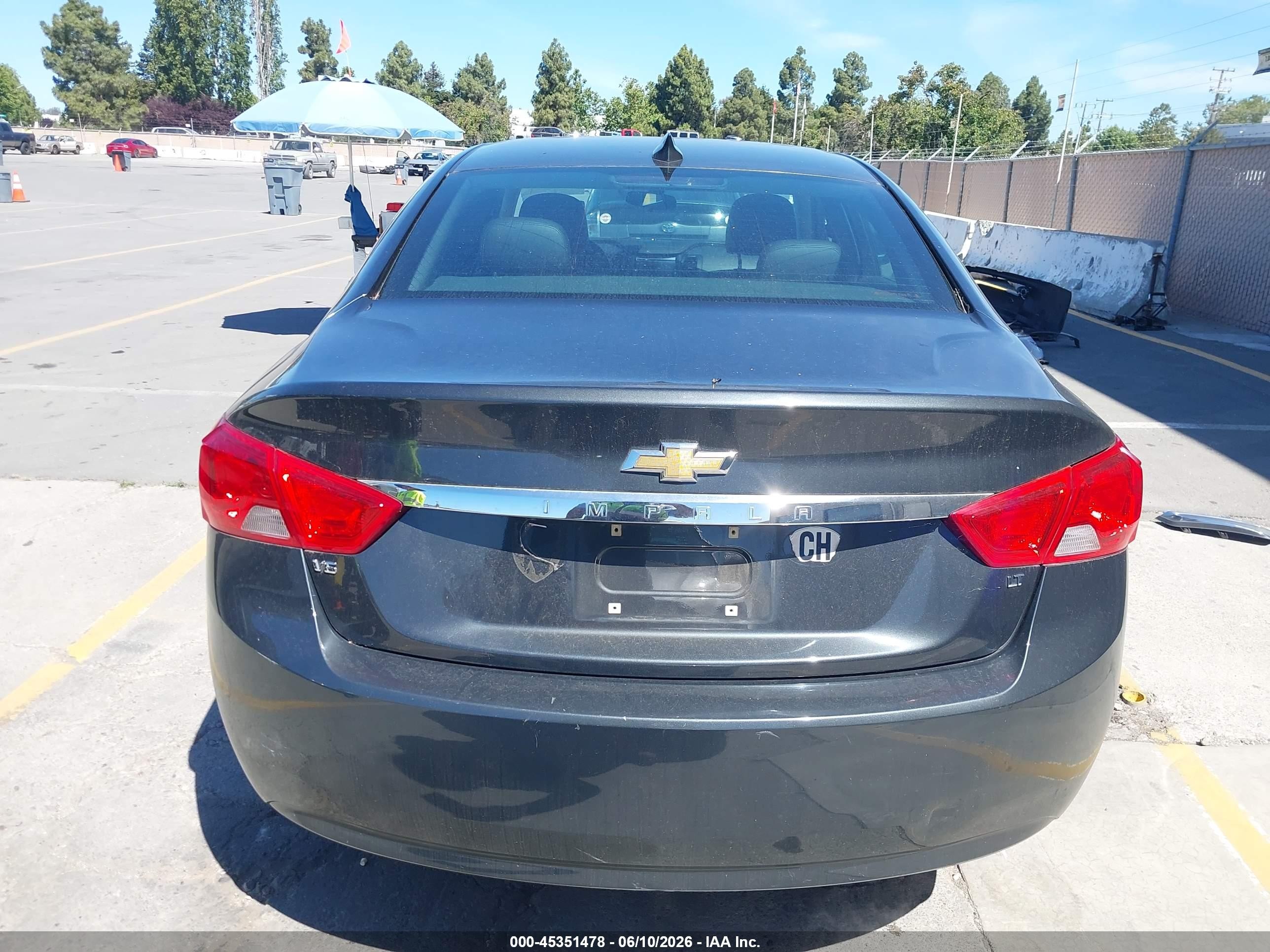2015 Chevrolet Impala 2lt Black vin: 2G1125S31F9107200