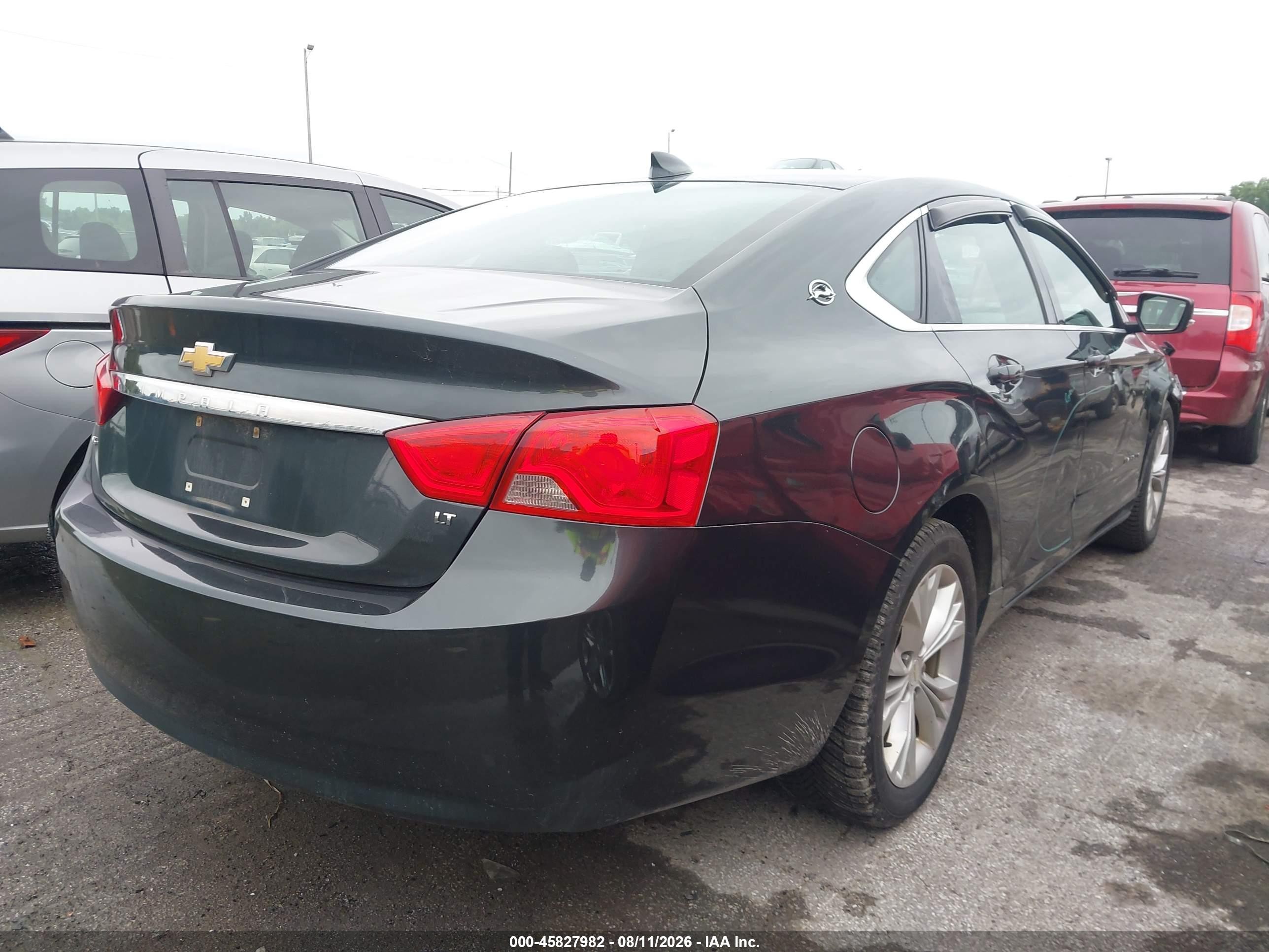 2015 Chevrolet Impala 2lt Gray vin: 2G1125S31F9111067