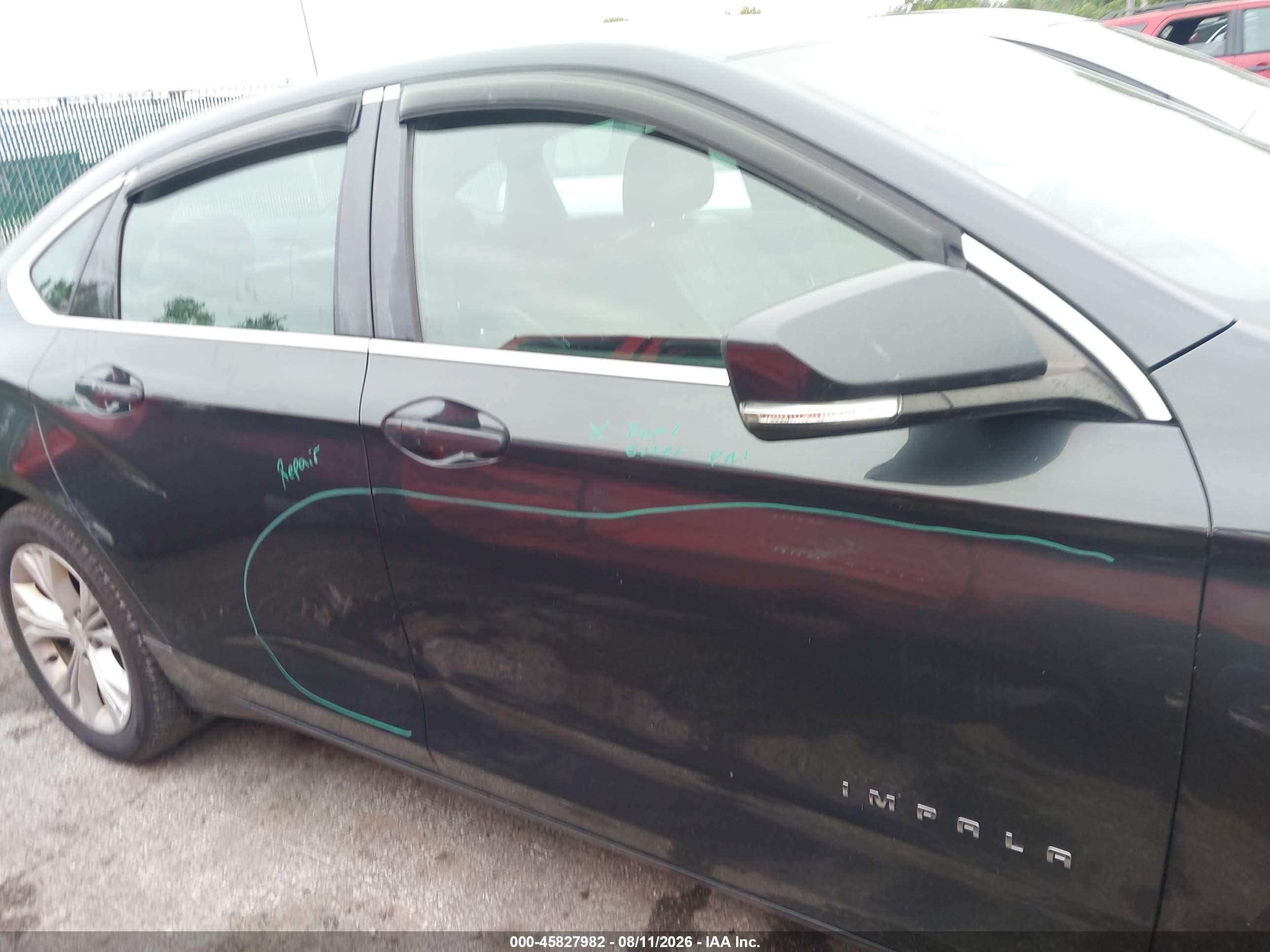 2015 Chevrolet Impala 2lt Gray vin: 2G1125S31F9111067