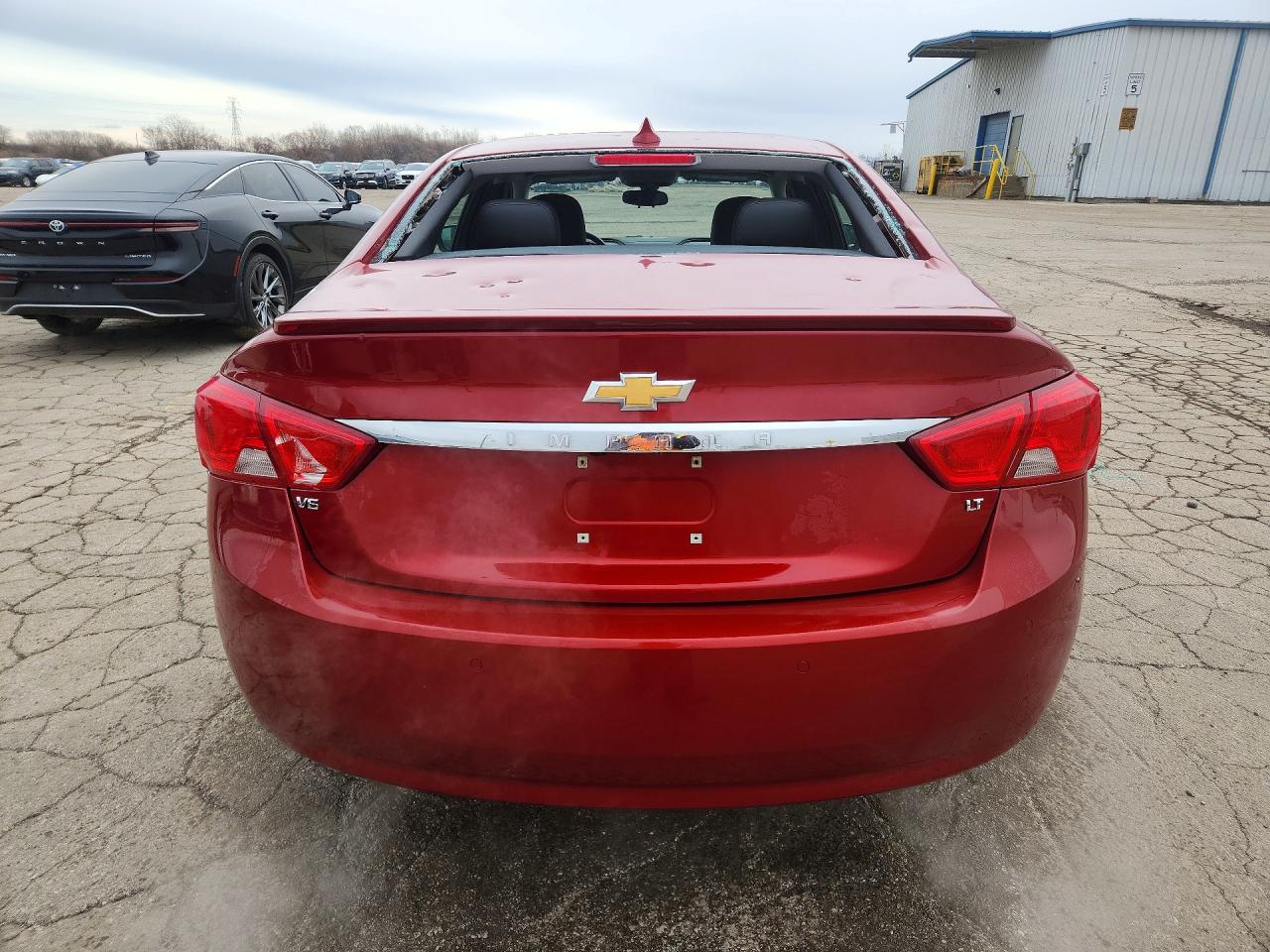 2015 Chevrolet Impala Lt Burgundy vin: 2G1125S31F9131108
