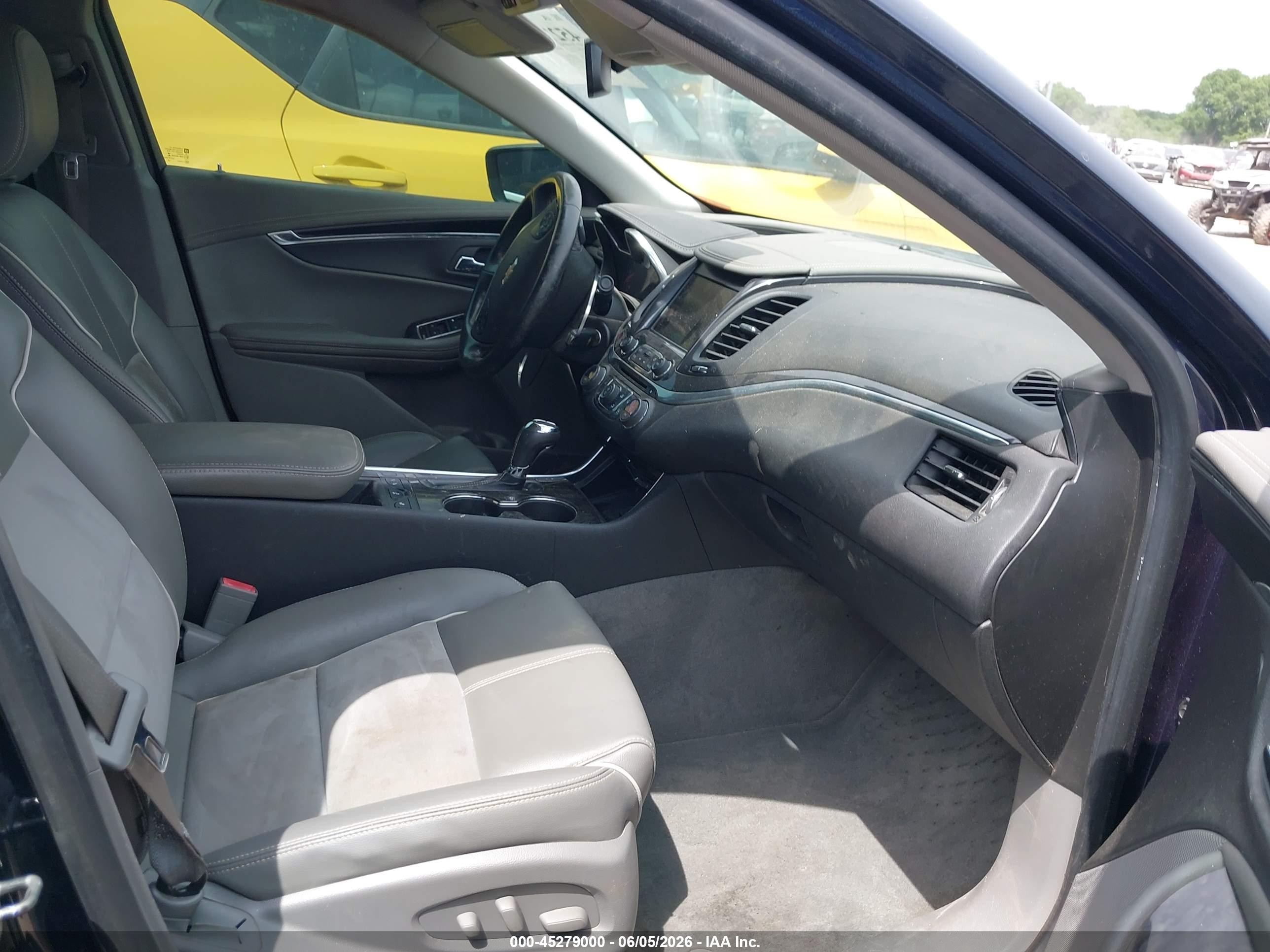 2015 Chevrolet Impala 2lt Blue vin: 2G1125S31F9160897