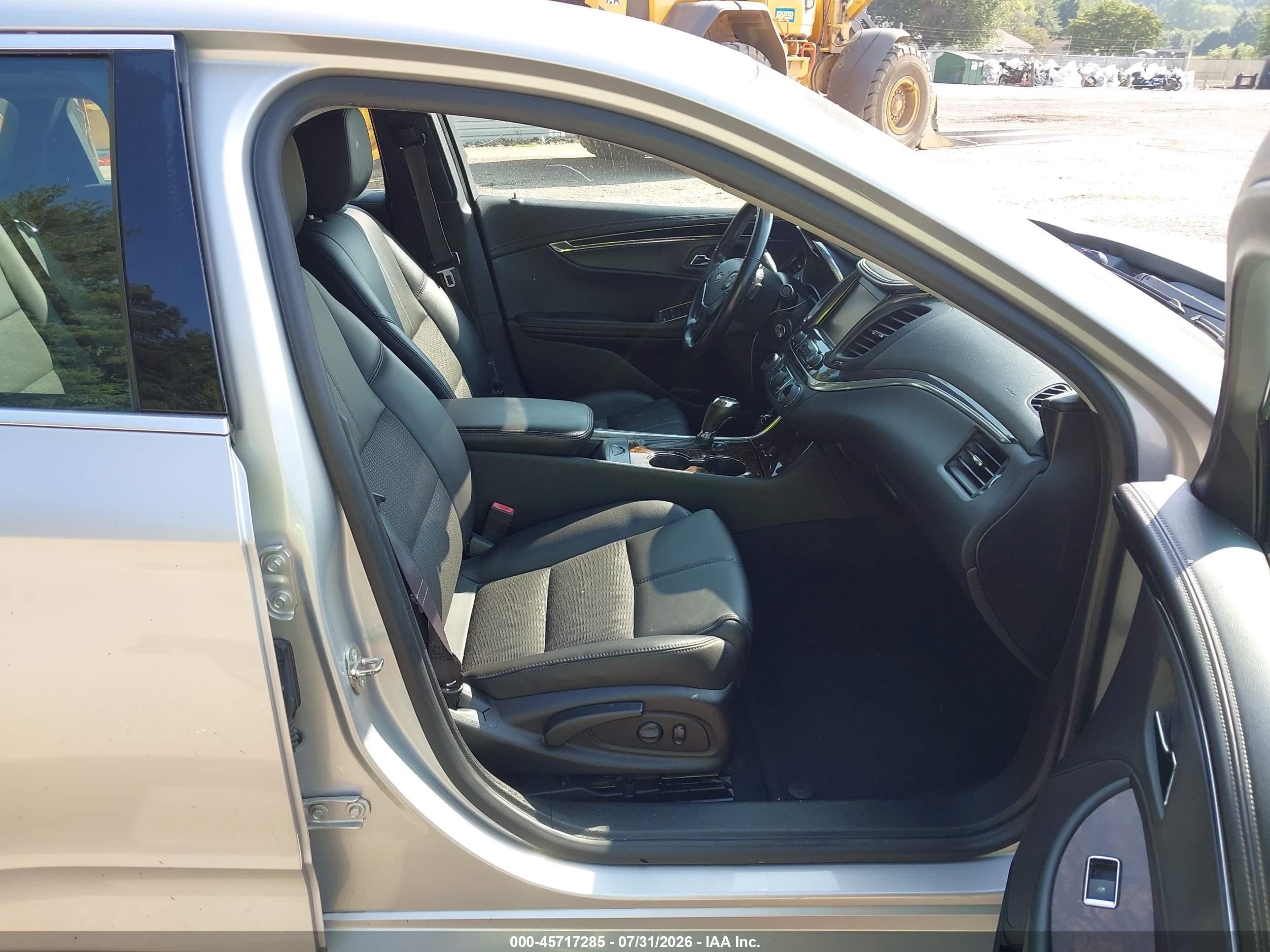 2015 Chevrolet Impala 2lt Silver vin: 2G1125S31F9184553