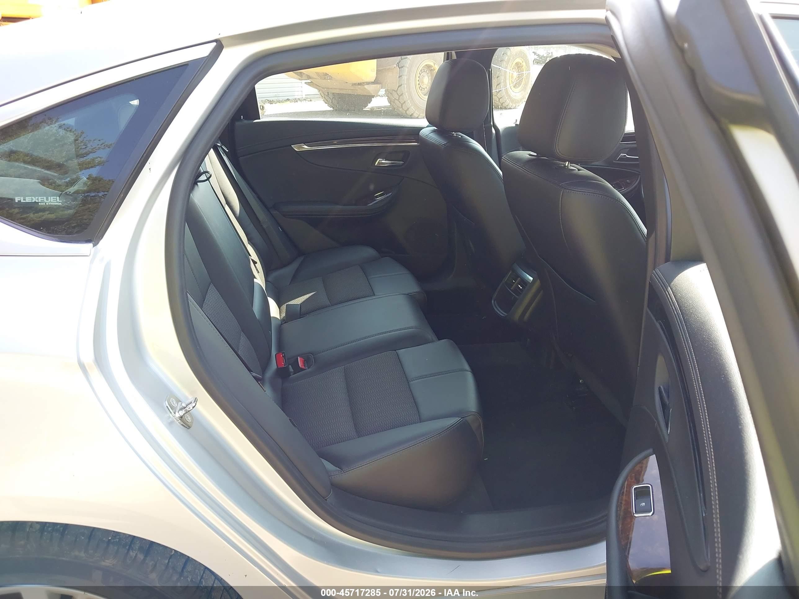 2015 Chevrolet Impala 2lt Silver vin: 2G1125S31F9184553