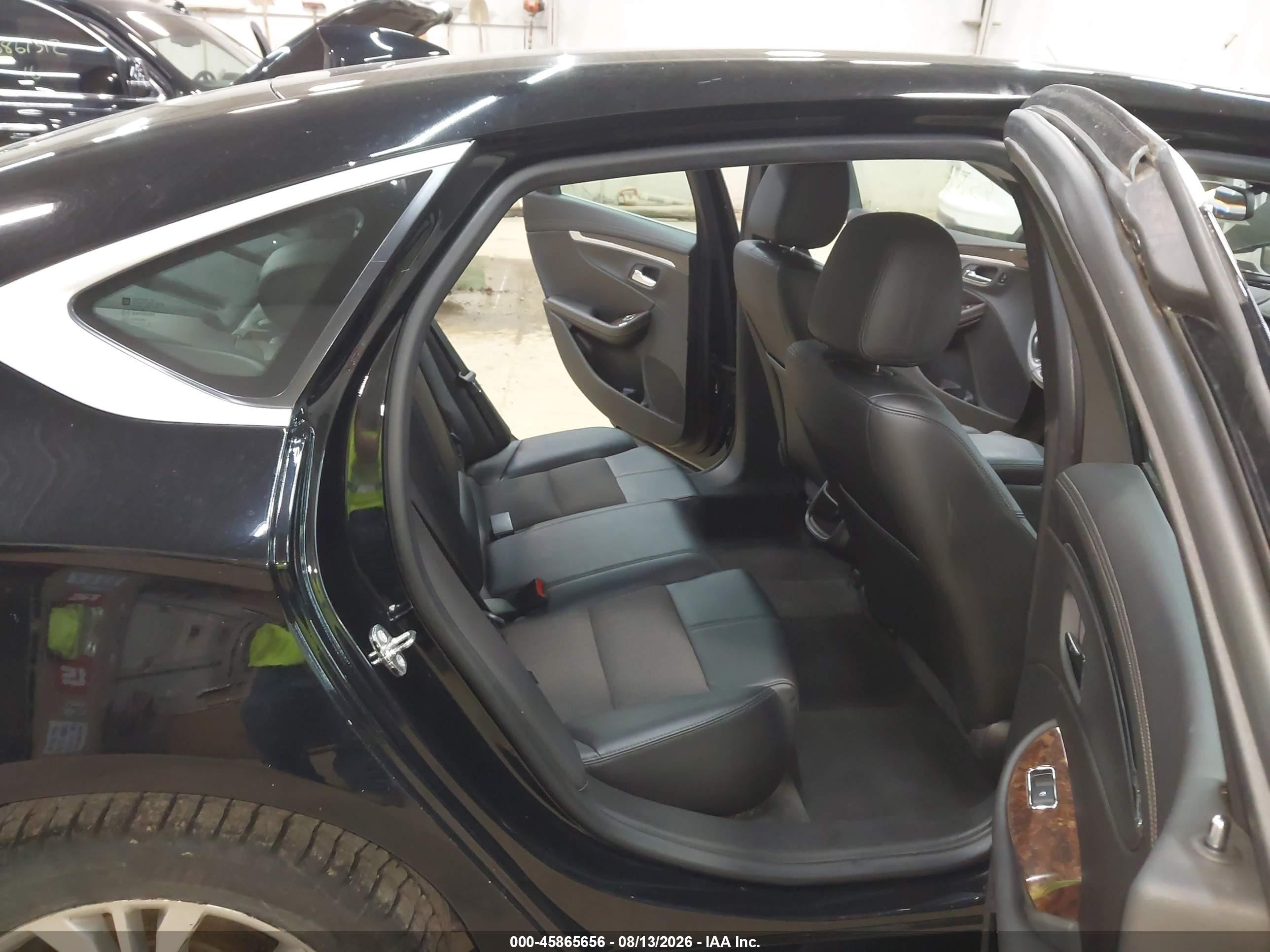 2015 Chevrolet Impala 2lt Черный vin: 2G1125S31F9221424