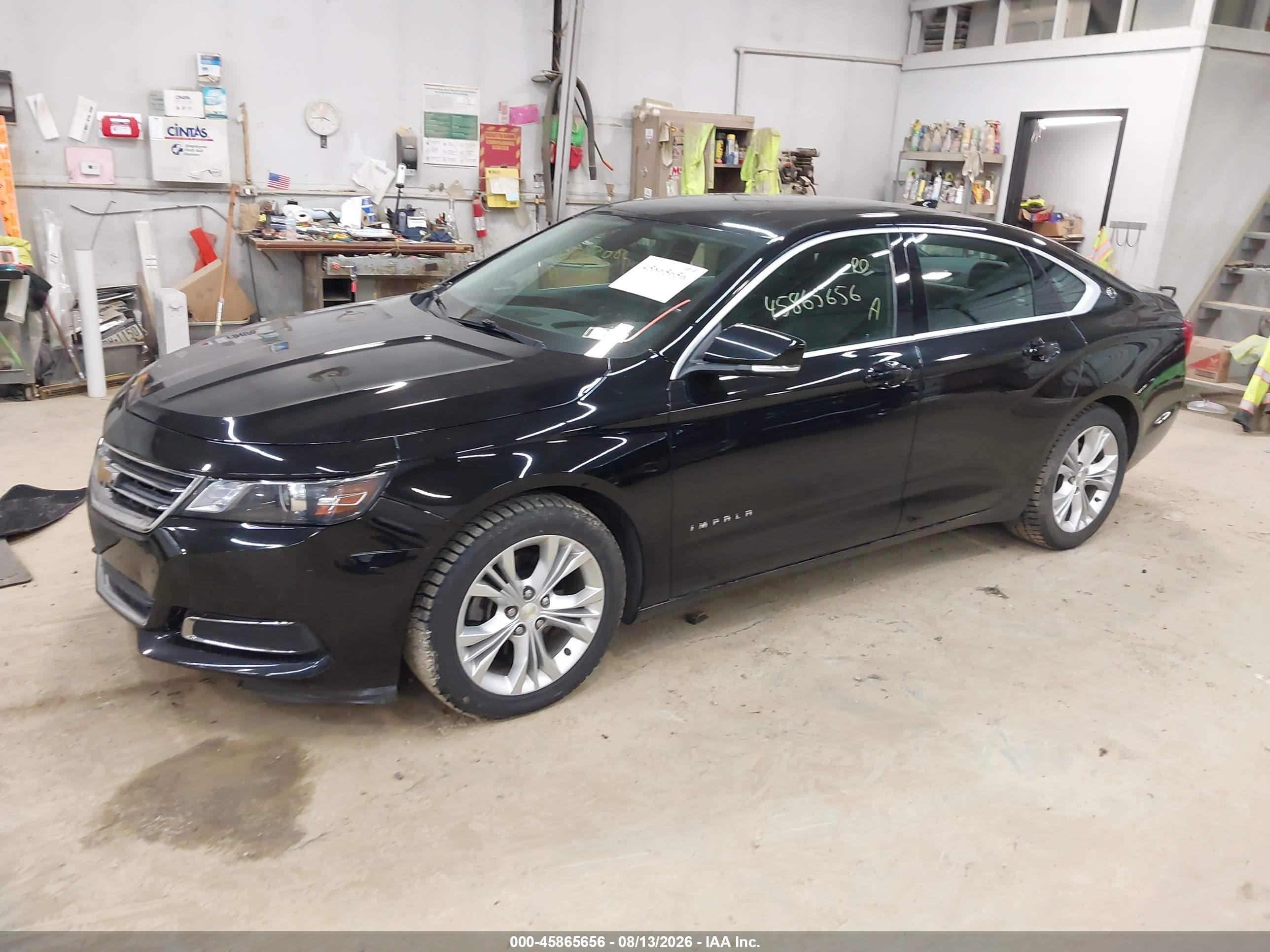 2015 Chevrolet Impala 2lt Черный vin: 2G1125S31F9221424