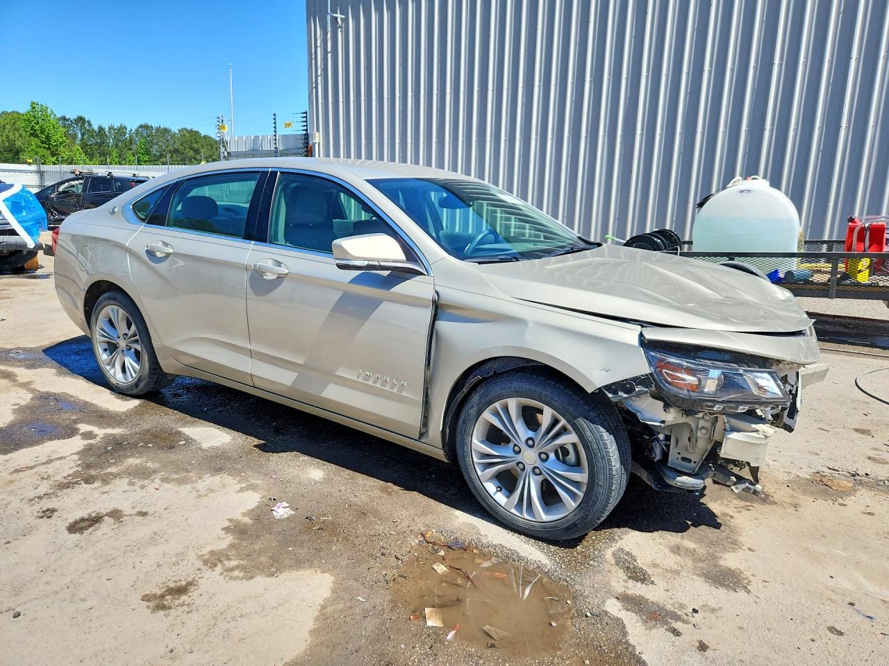 2015 Chevrolet Impala Lt Gold vin: 2G1125S31F9236862