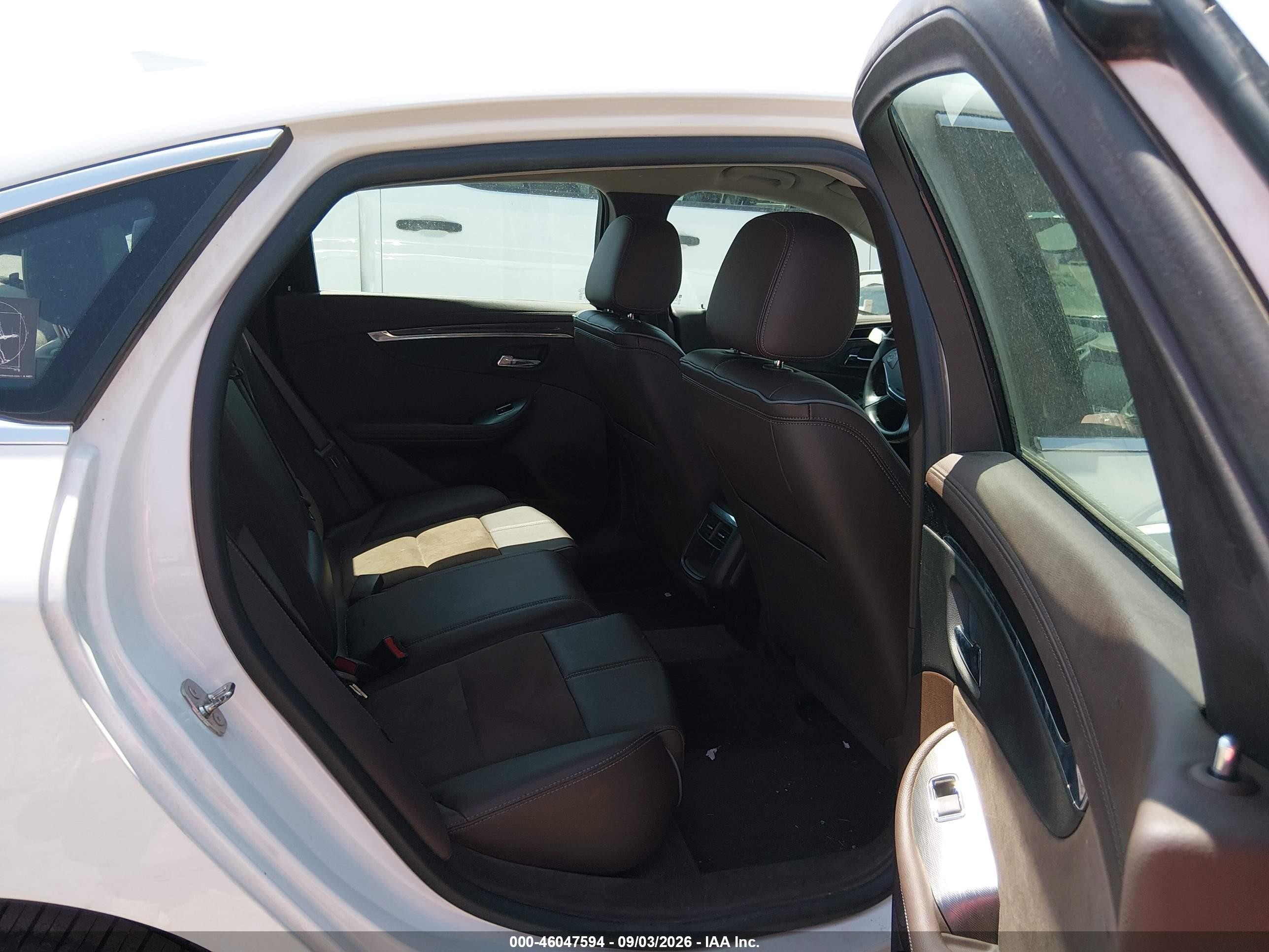 2015 Chevrolet Impala 2lt White vin: 2G1125S31F9242662