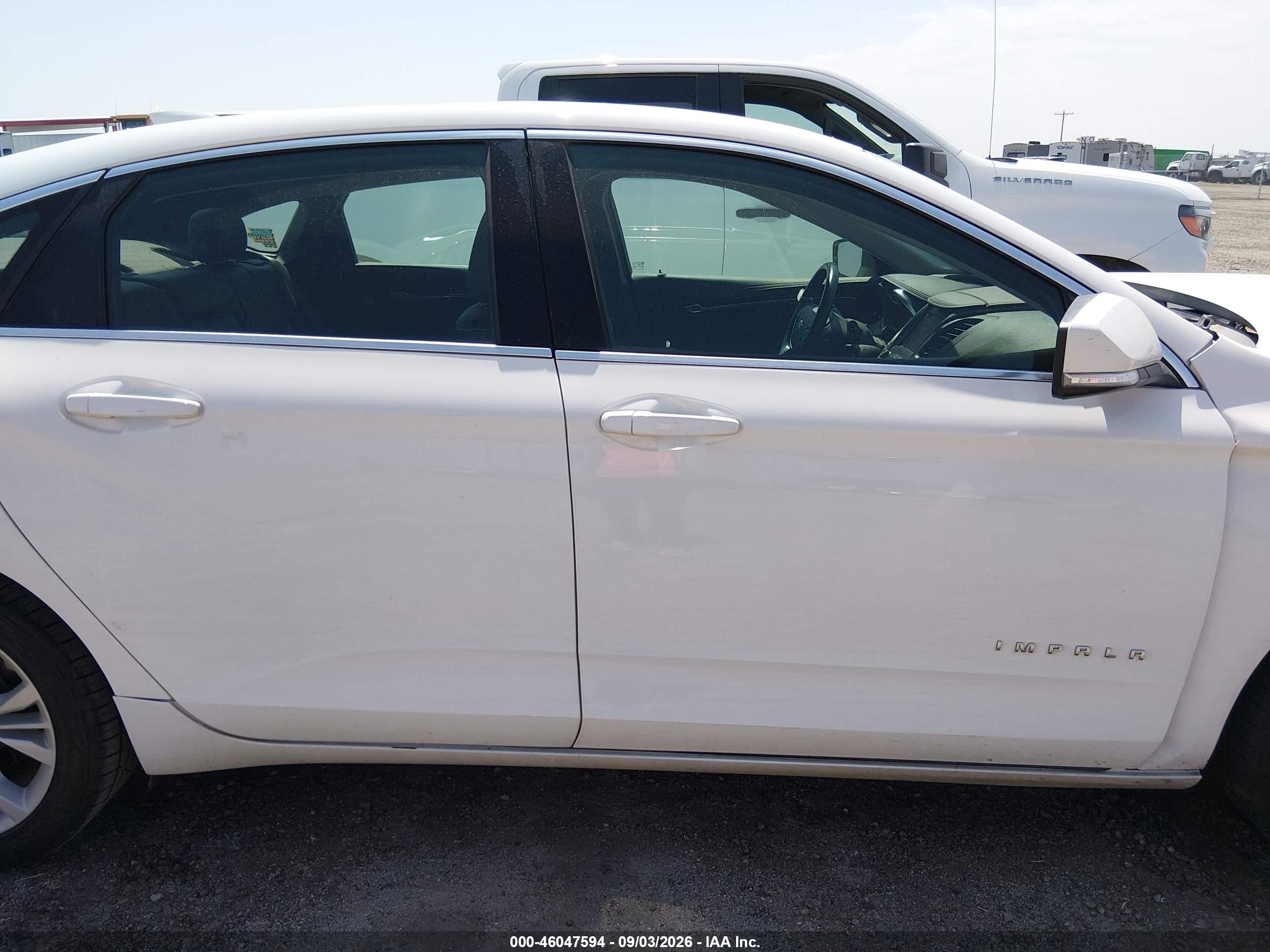 2015 Chevrolet Impala 2lt White vin: 2G1125S31F9242662