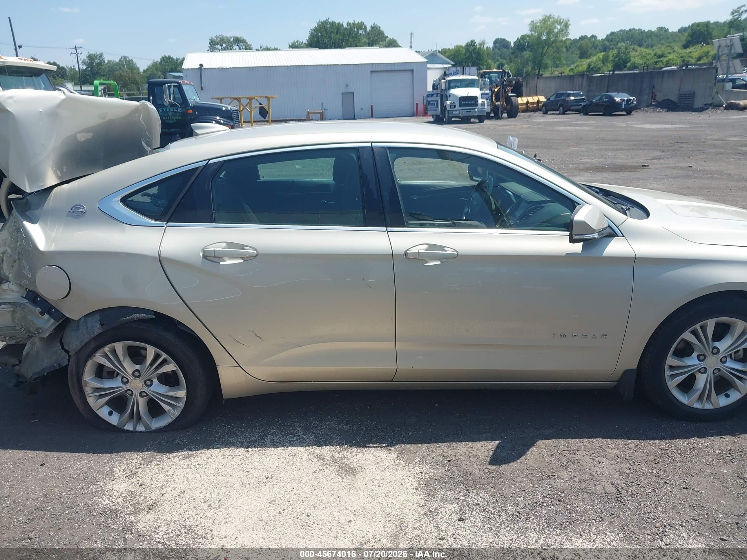 2015 Chevrolet Impala 2lt Золотой vin: 2G1125S31F9243083