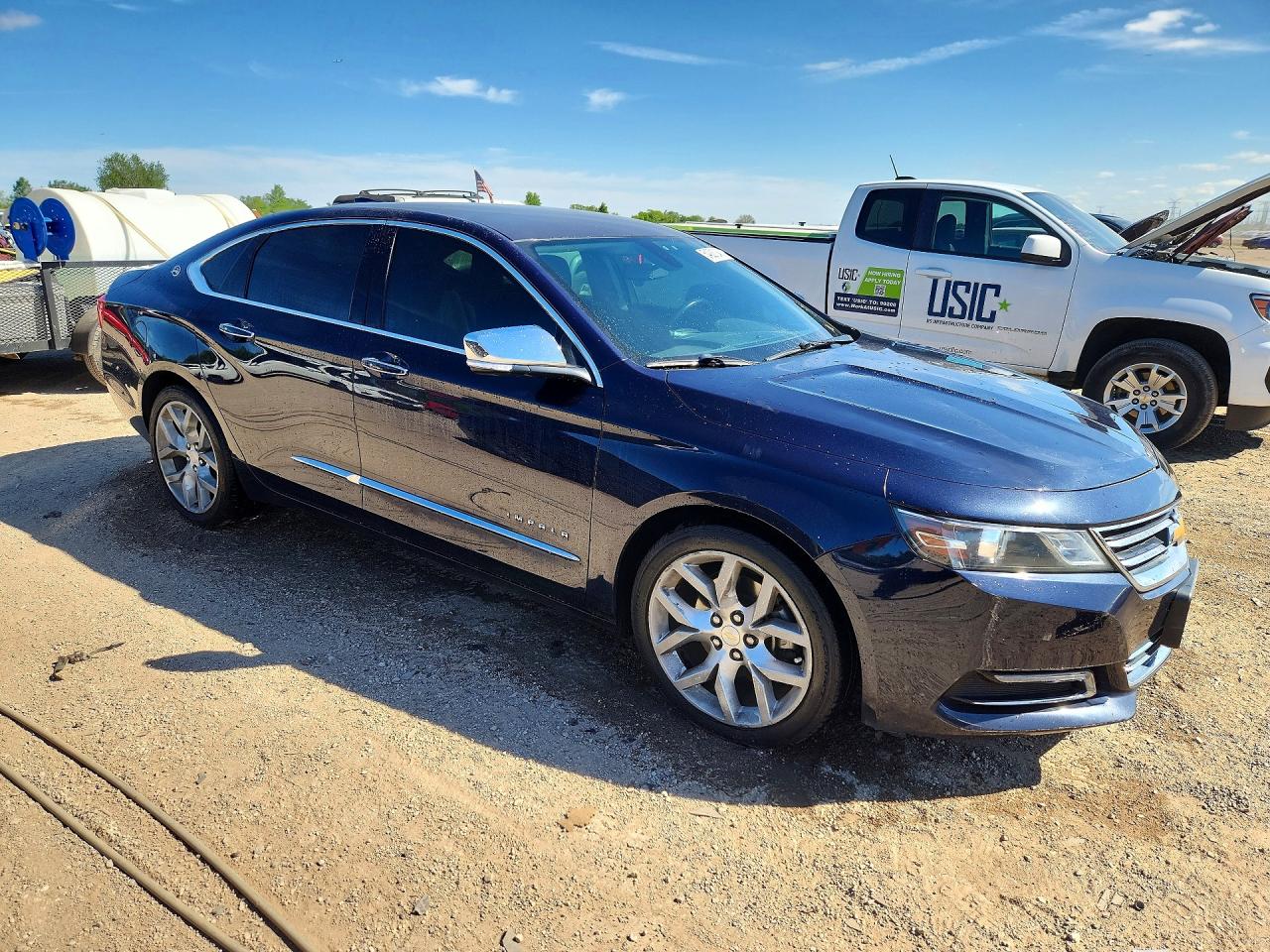 2018 Chevrolet Impala Premier Blue vin: 2G1125S31J9153604