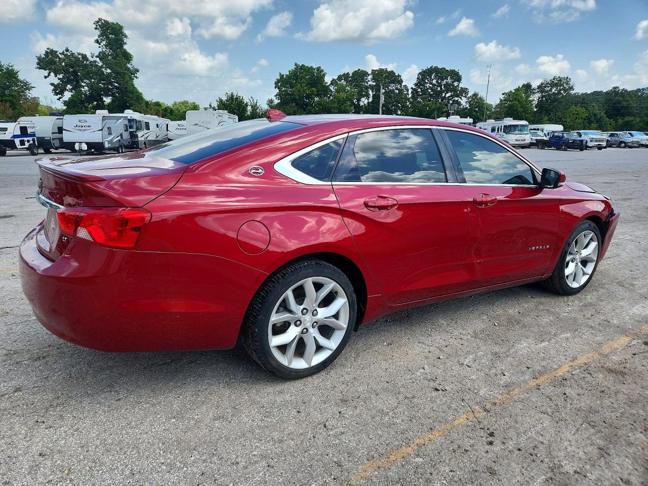 2014 Chevrolet Impala Lt Red vin: 2G1125S32E9106801