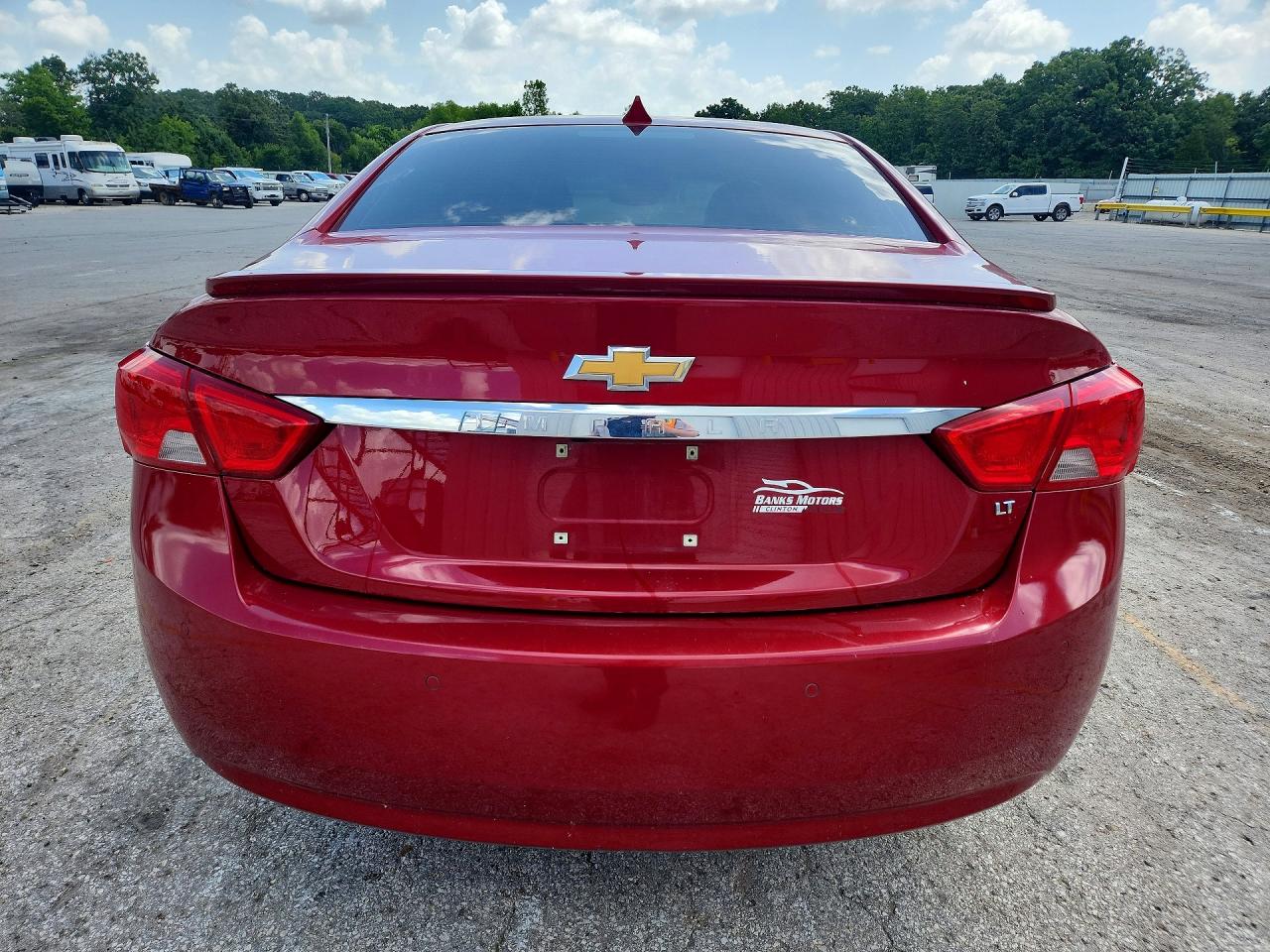 2014 Chevrolet Impala Lt Red vin: 2G1125S32E9106801