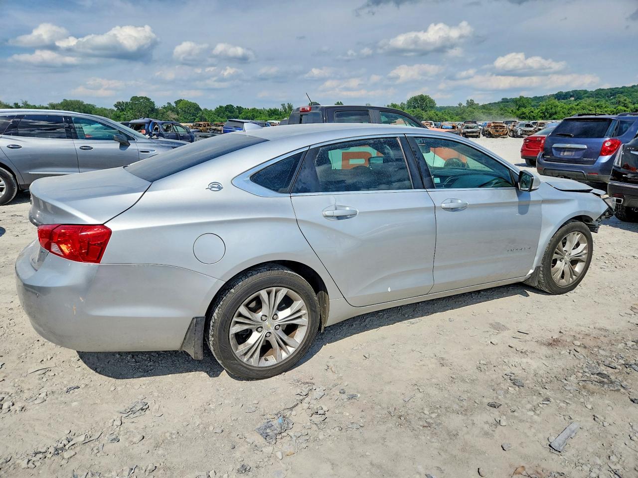2014 Chevrolet Impala Lt Серебряный vin: 2G1125S32E9143184