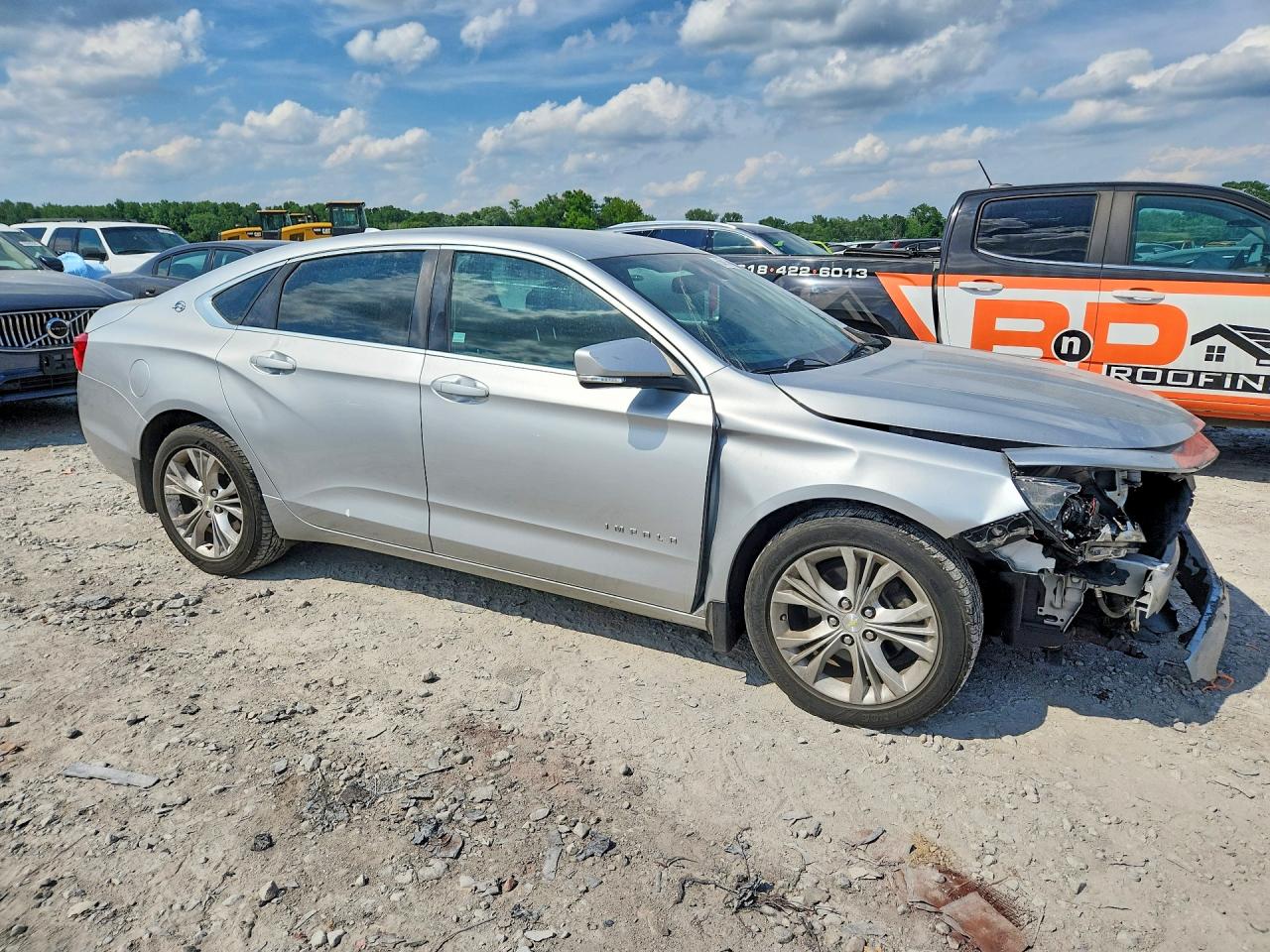 2014 Chevrolet Impala Lt Серебряный vin: 2G1125S32E9143184
