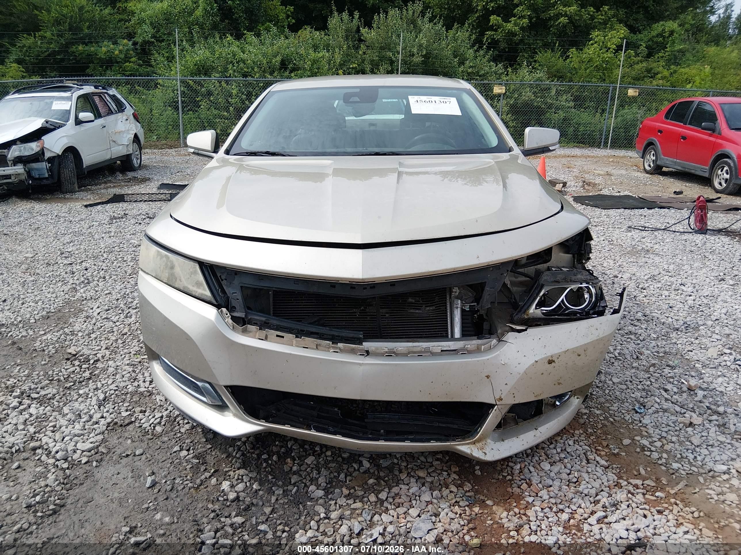 2014 Chevrolet Impala 2lt Gold vin: 2G1125S32E9150071