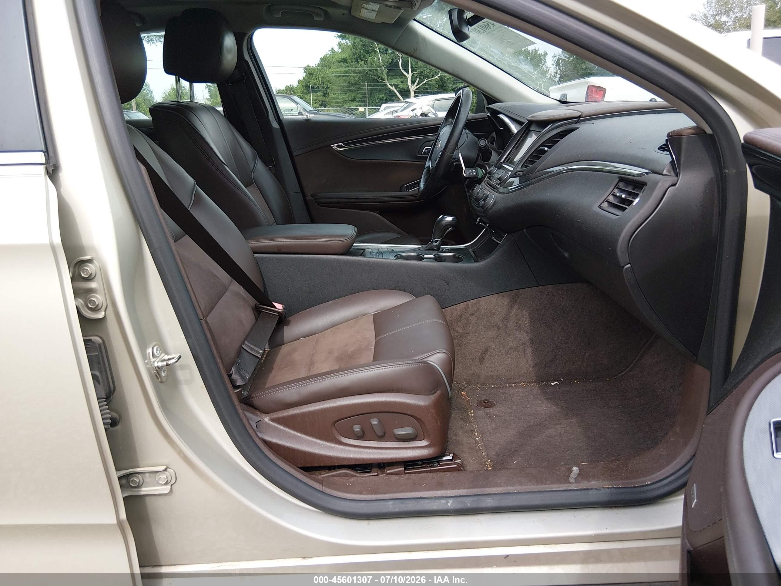 2014 Chevrolet Impala 2lt Gold vin: 2G1125S32E9150071