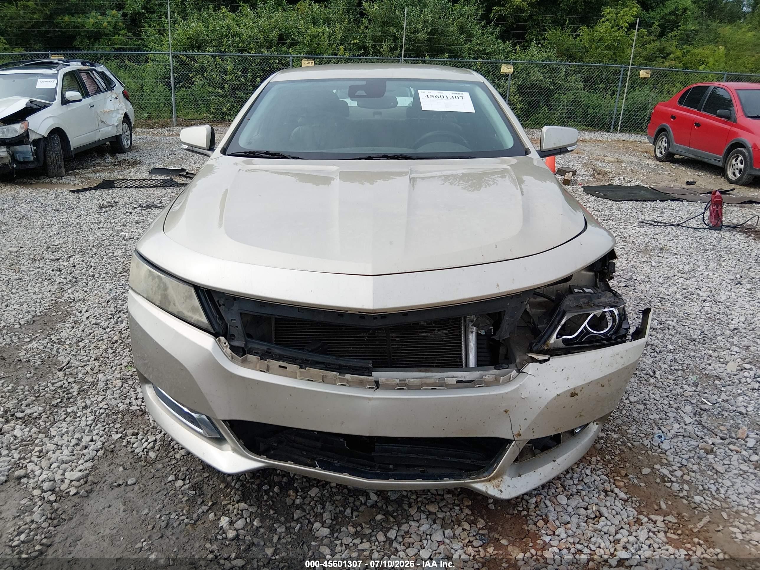 2014 Chevrolet Impala 2lt Gold vin: 2G1125S32E9150071