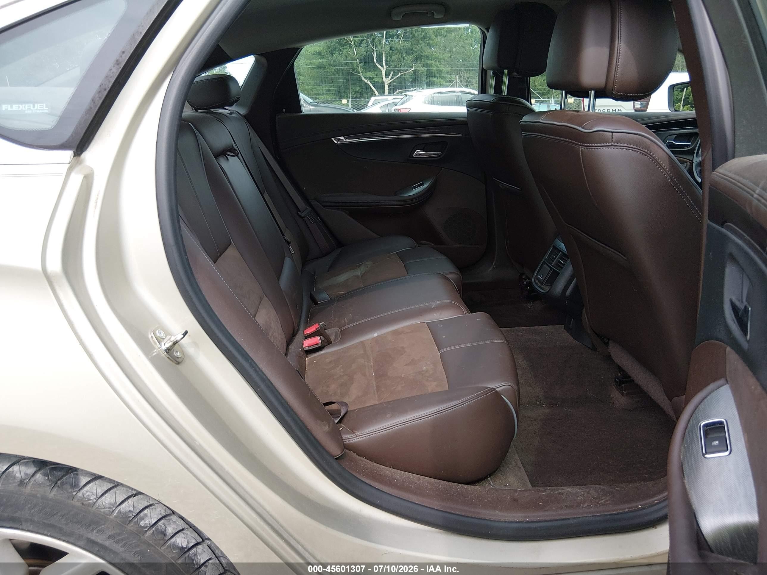 2014 Chevrolet Impala 2lt Gold vin: 2G1125S32E9150071