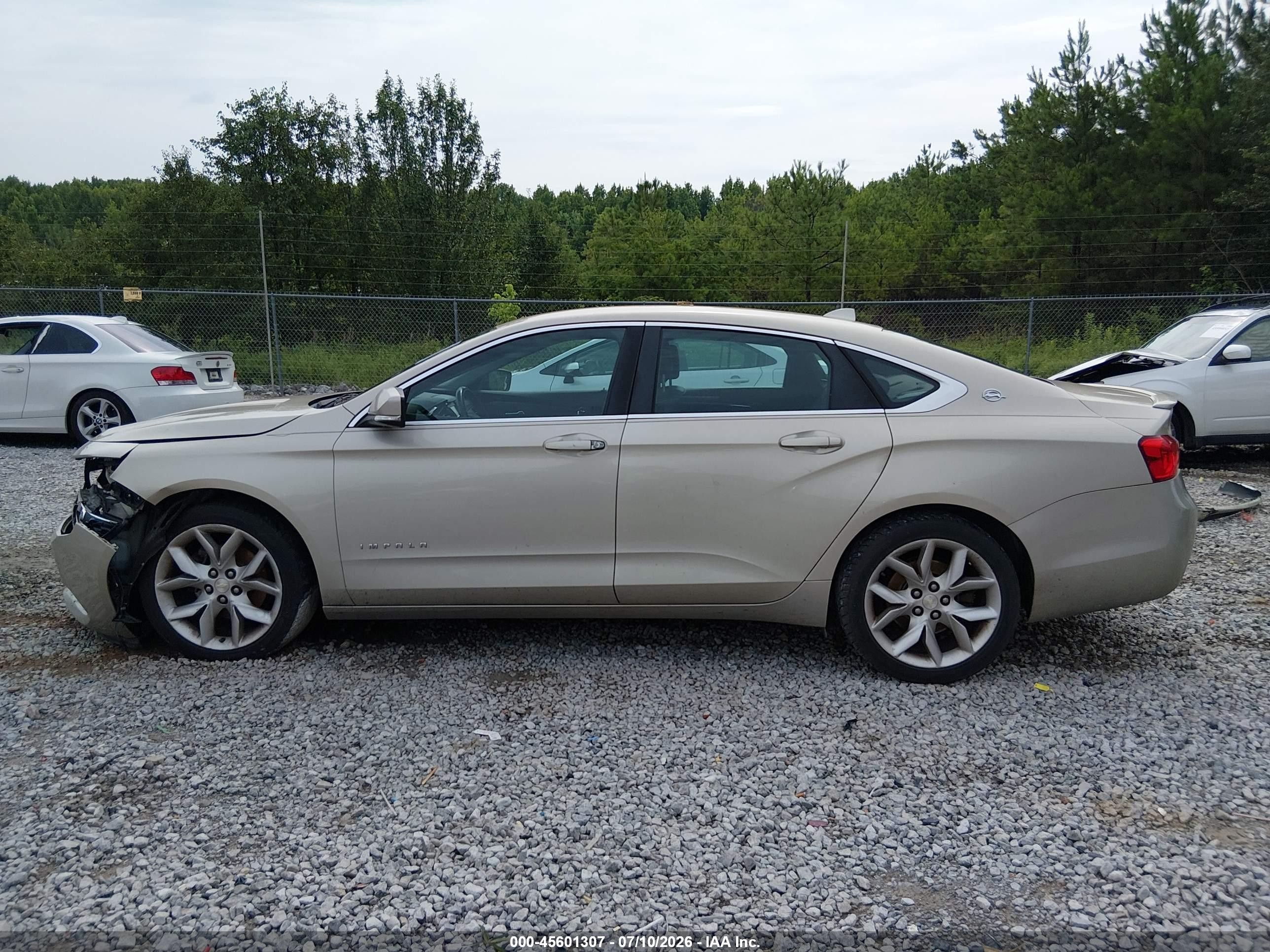 2014 Chevrolet Impala 2lt Gold vin: 2G1125S32E9150071