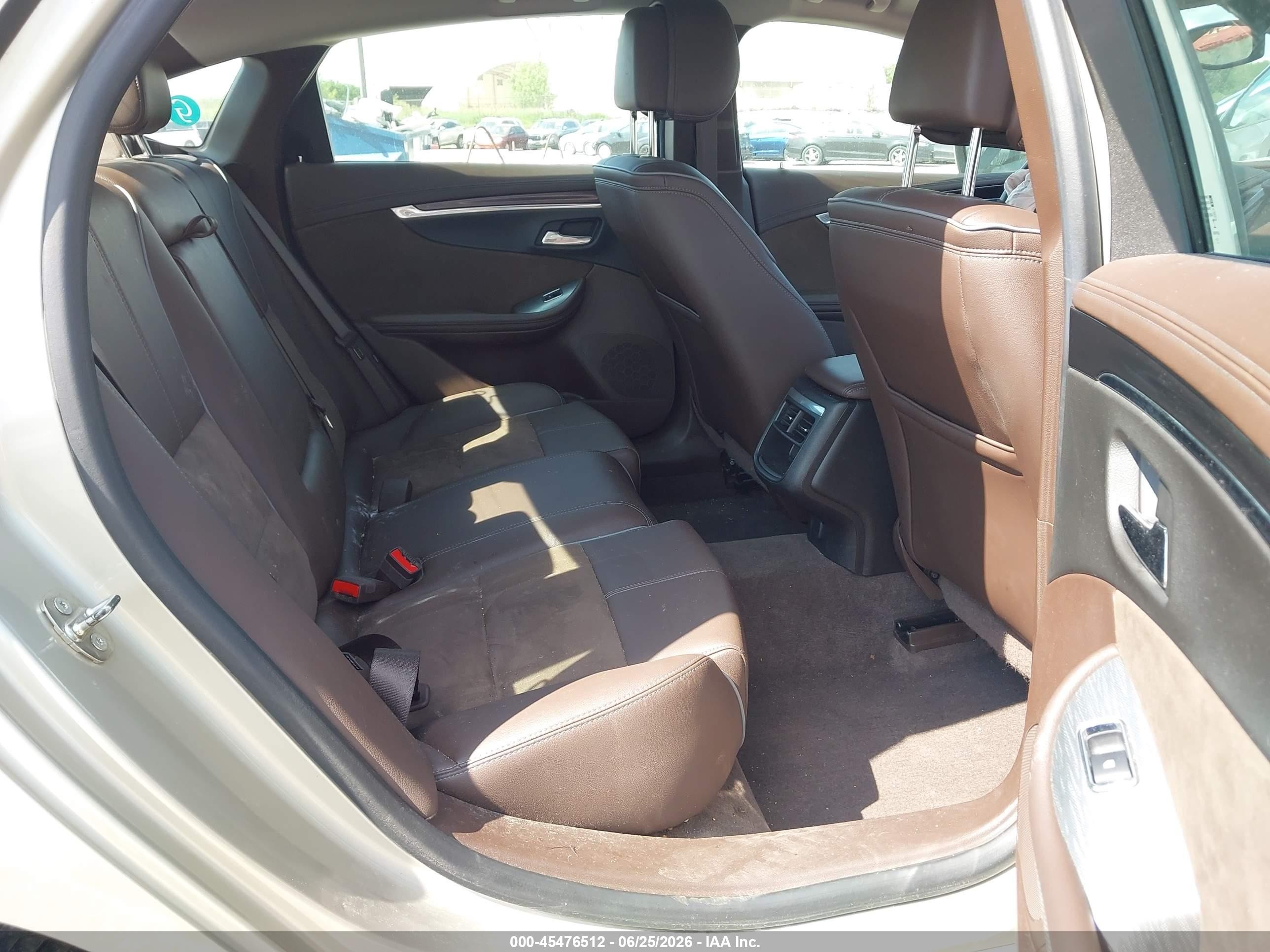 2014 Chevrolet Impala 2lt Champagne vin: 2G1125S32E9237159