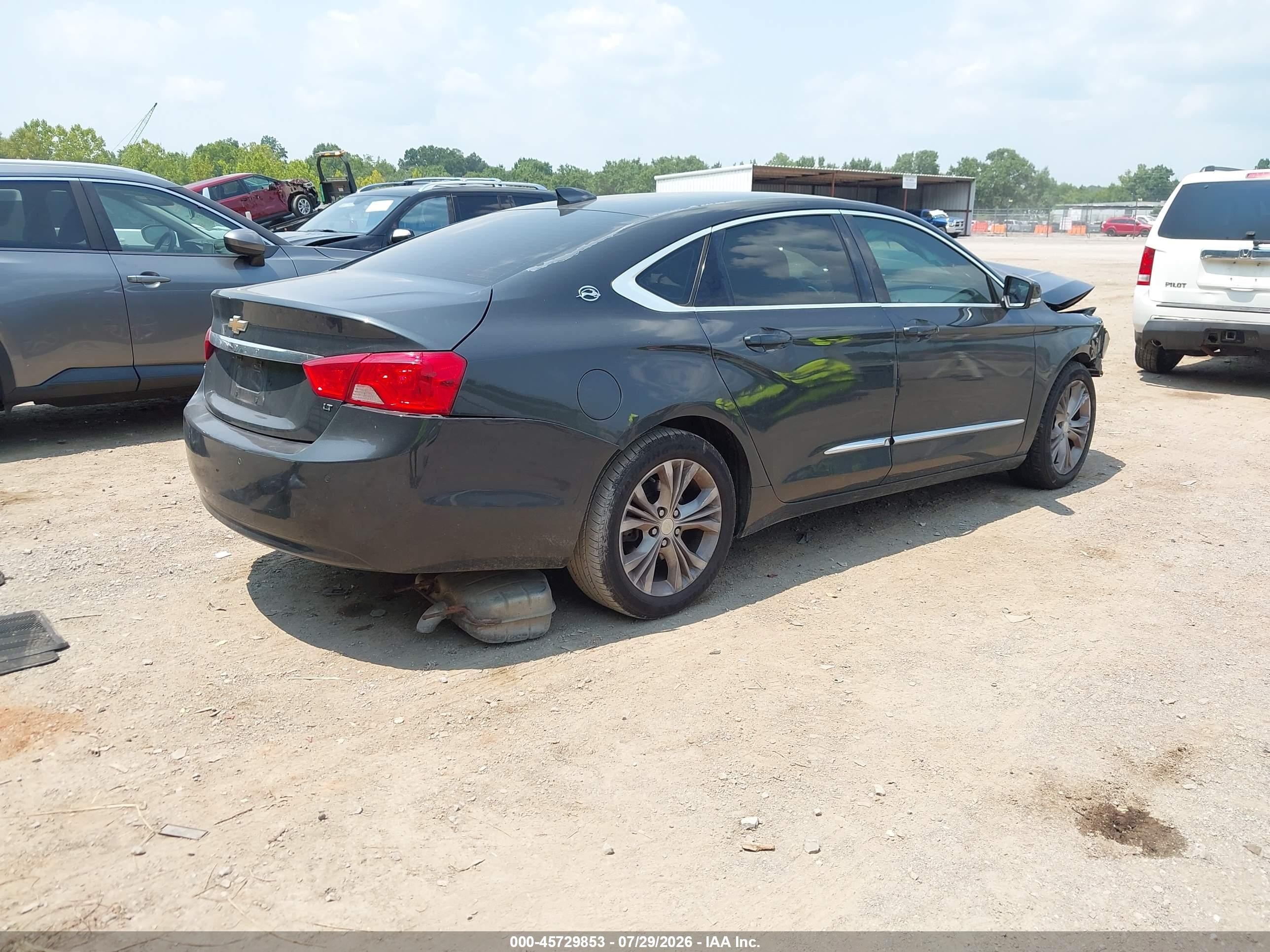 2015 Chevrolet Impala 2lt Gray vin: 2G1125S32F9114785