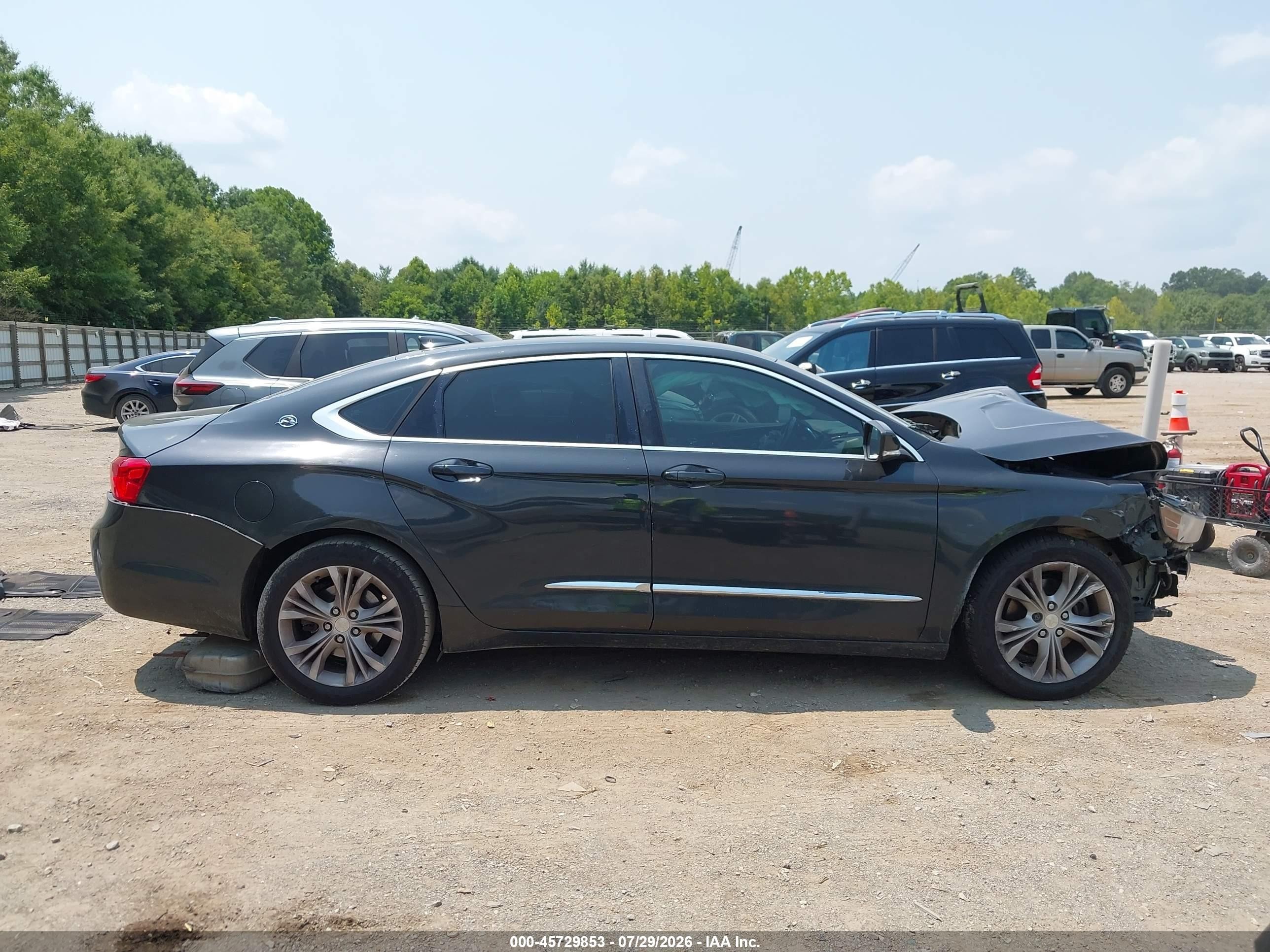 2015 Chevrolet Impala 2lt Gray vin: 2G1125S32F9114785
