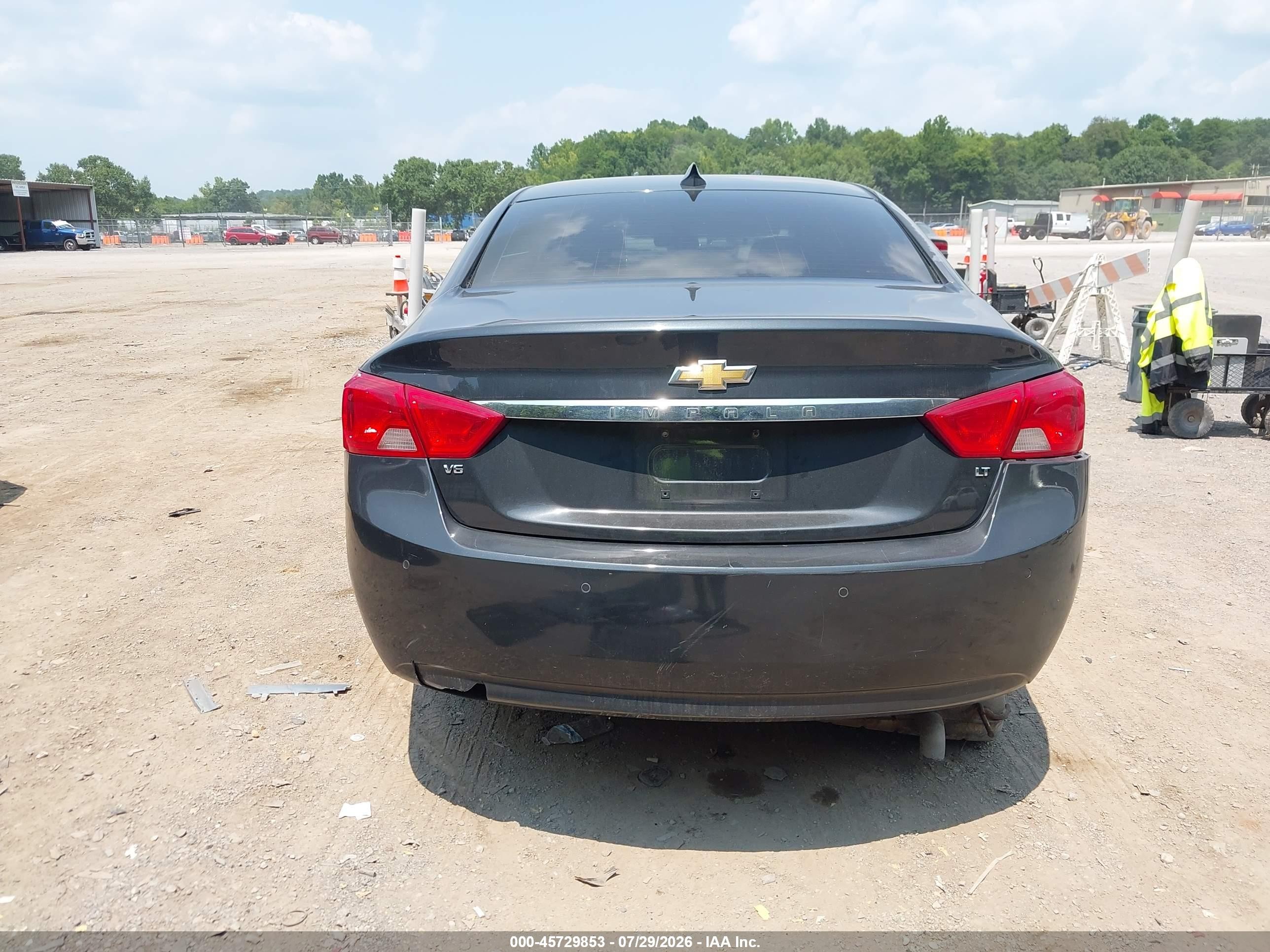 2015 Chevrolet Impala 2lt Gray vin: 2G1125S32F9114785