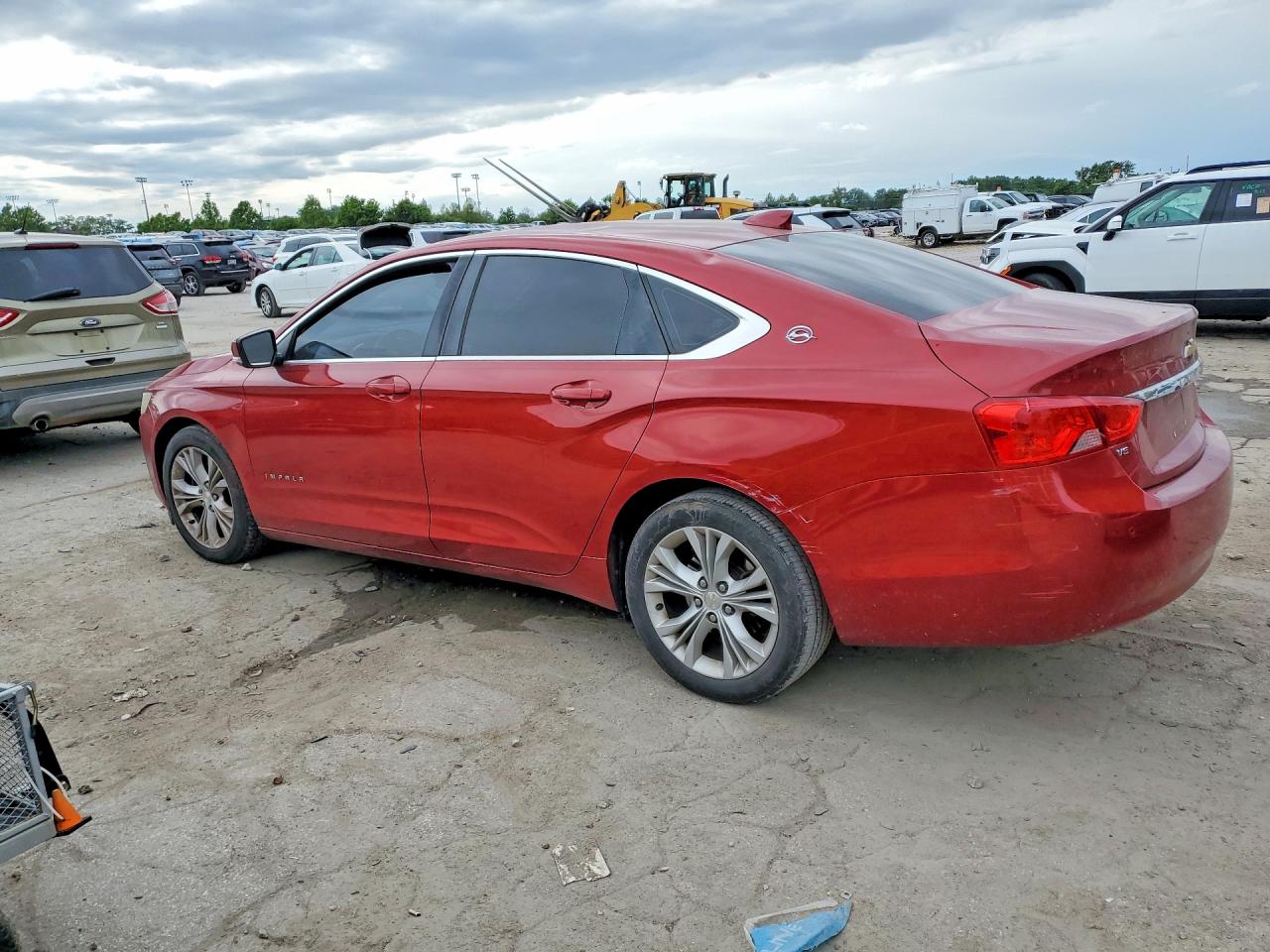 2015 Chevrolet Impala Lt Red vin: 2G1125S32F9121350
