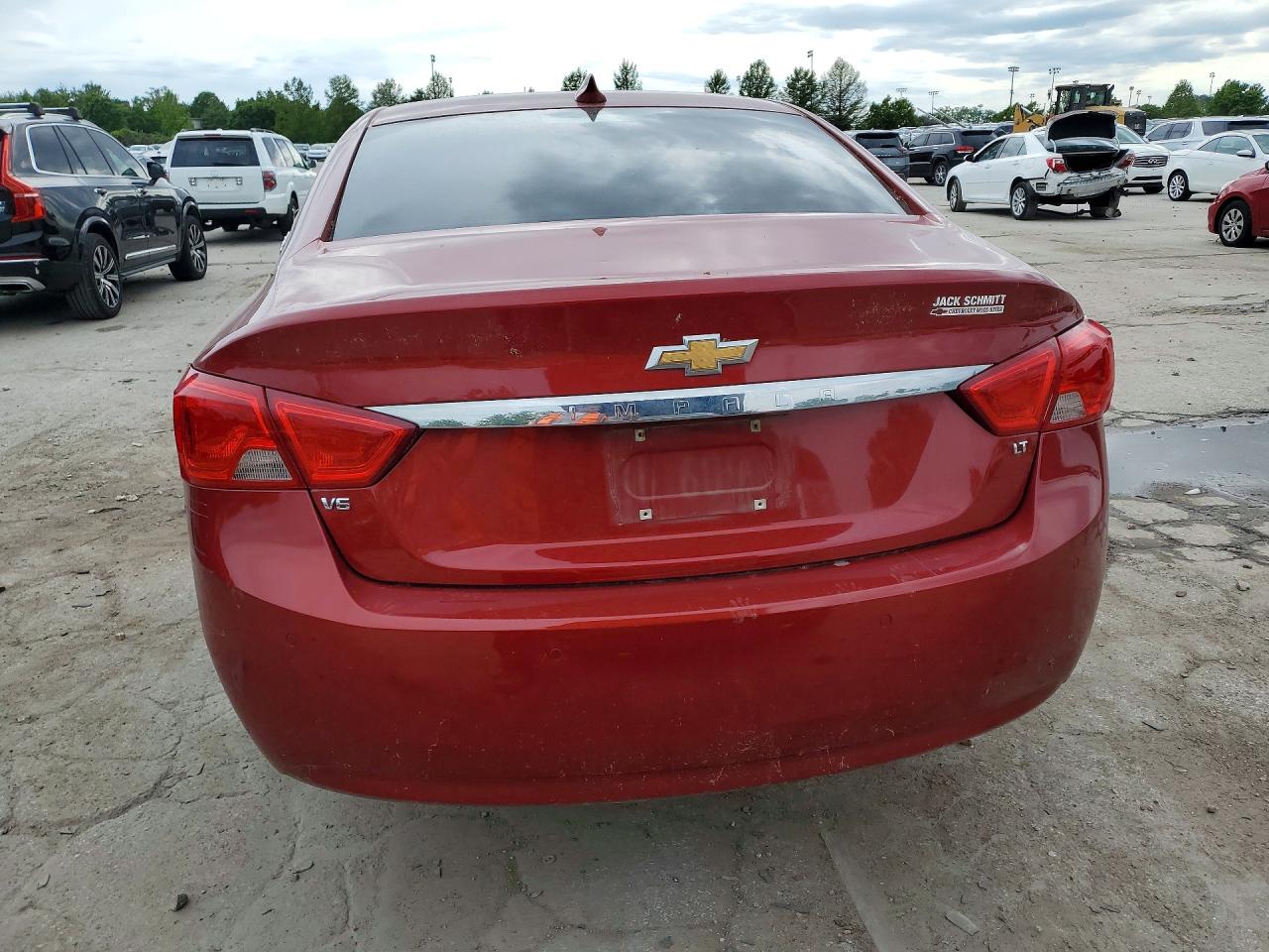 2015 Chevrolet Impala Lt Red vin: 2G1125S32F9121350