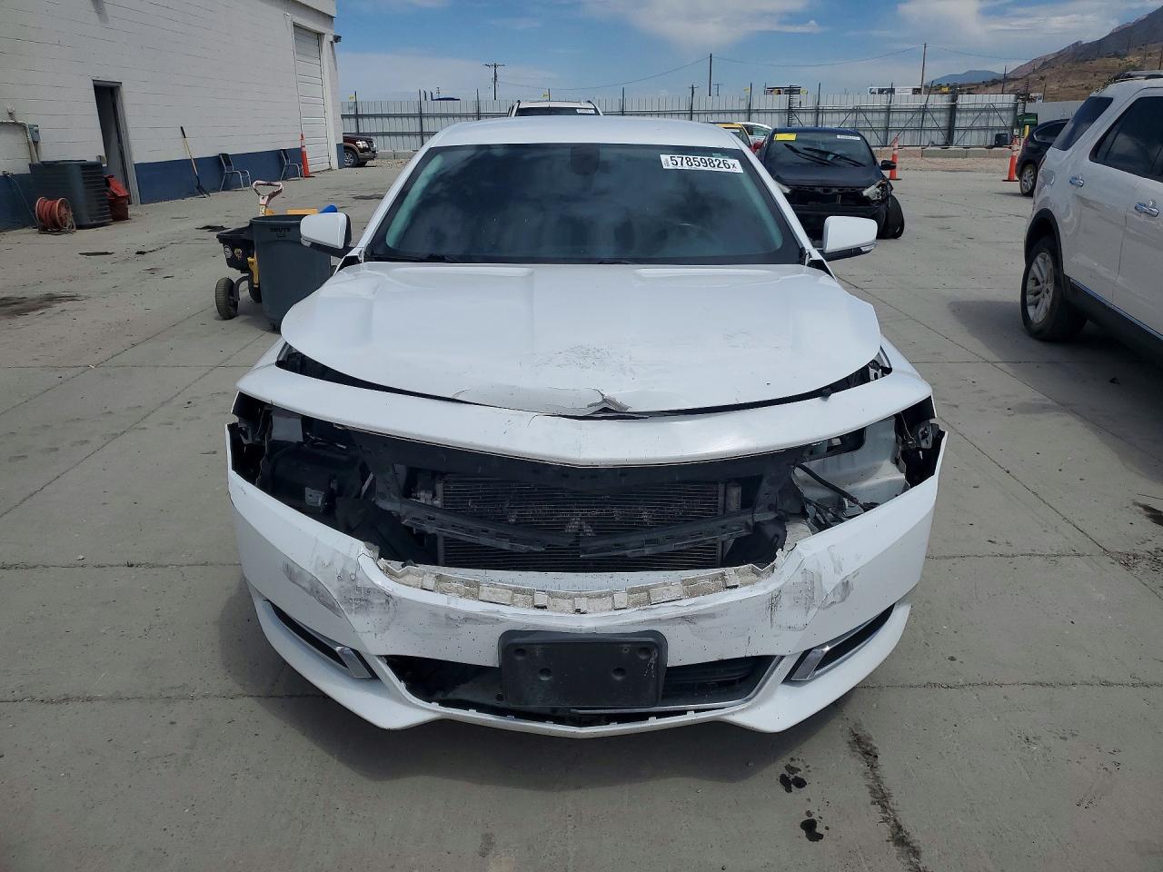 2015 Chevrolet Impala Lt White vin: 2G1125S32F9162545