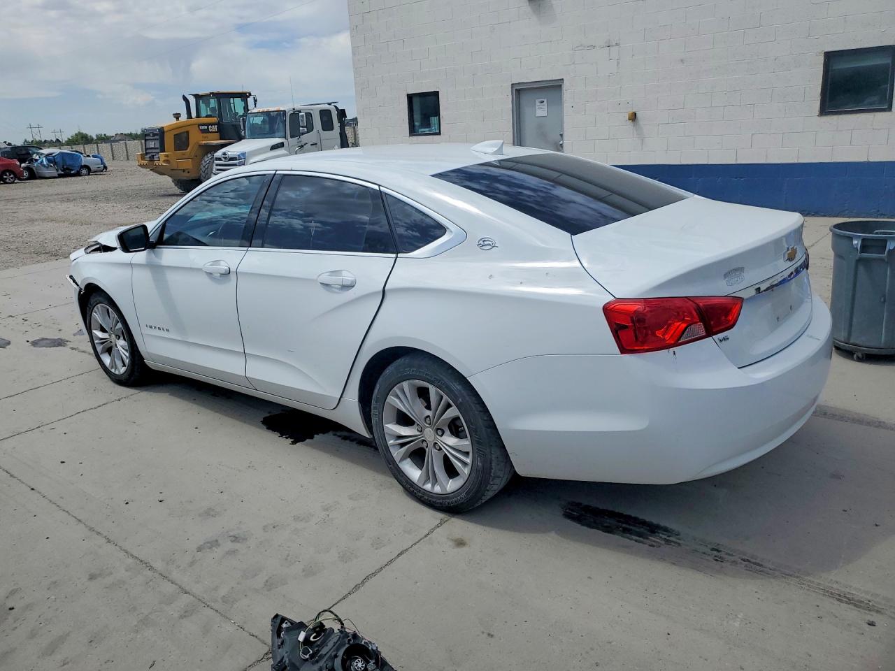 2015 Chevrolet Impala Lt White vin: 2G1125S32F9162545